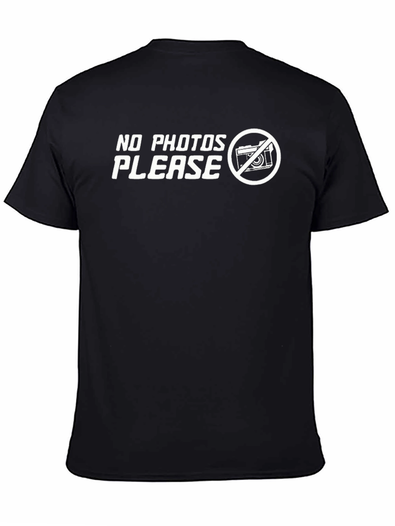 No Photos Please Graphic T-Shirt
