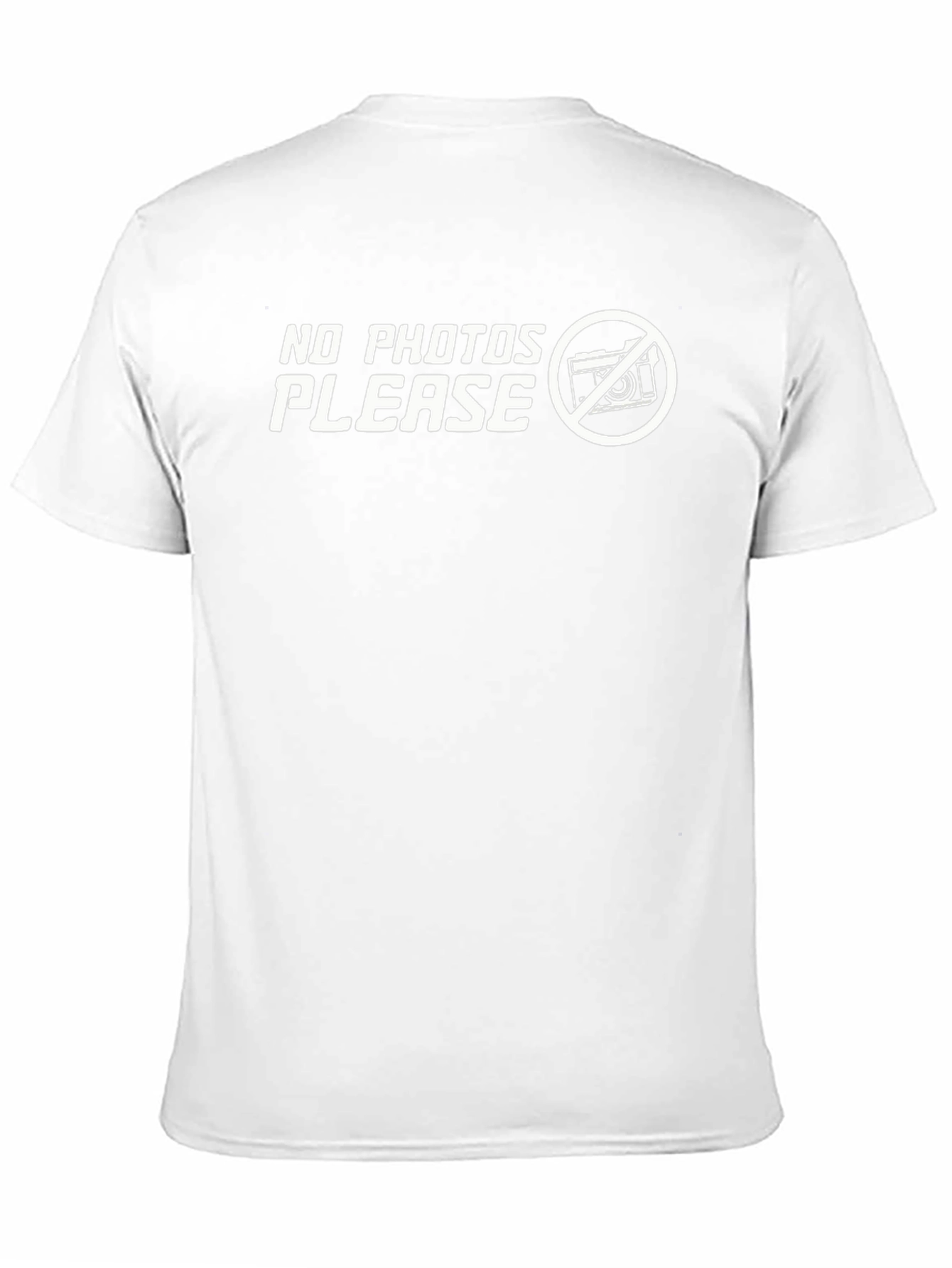 No Photos Please Graphic T-Shirt