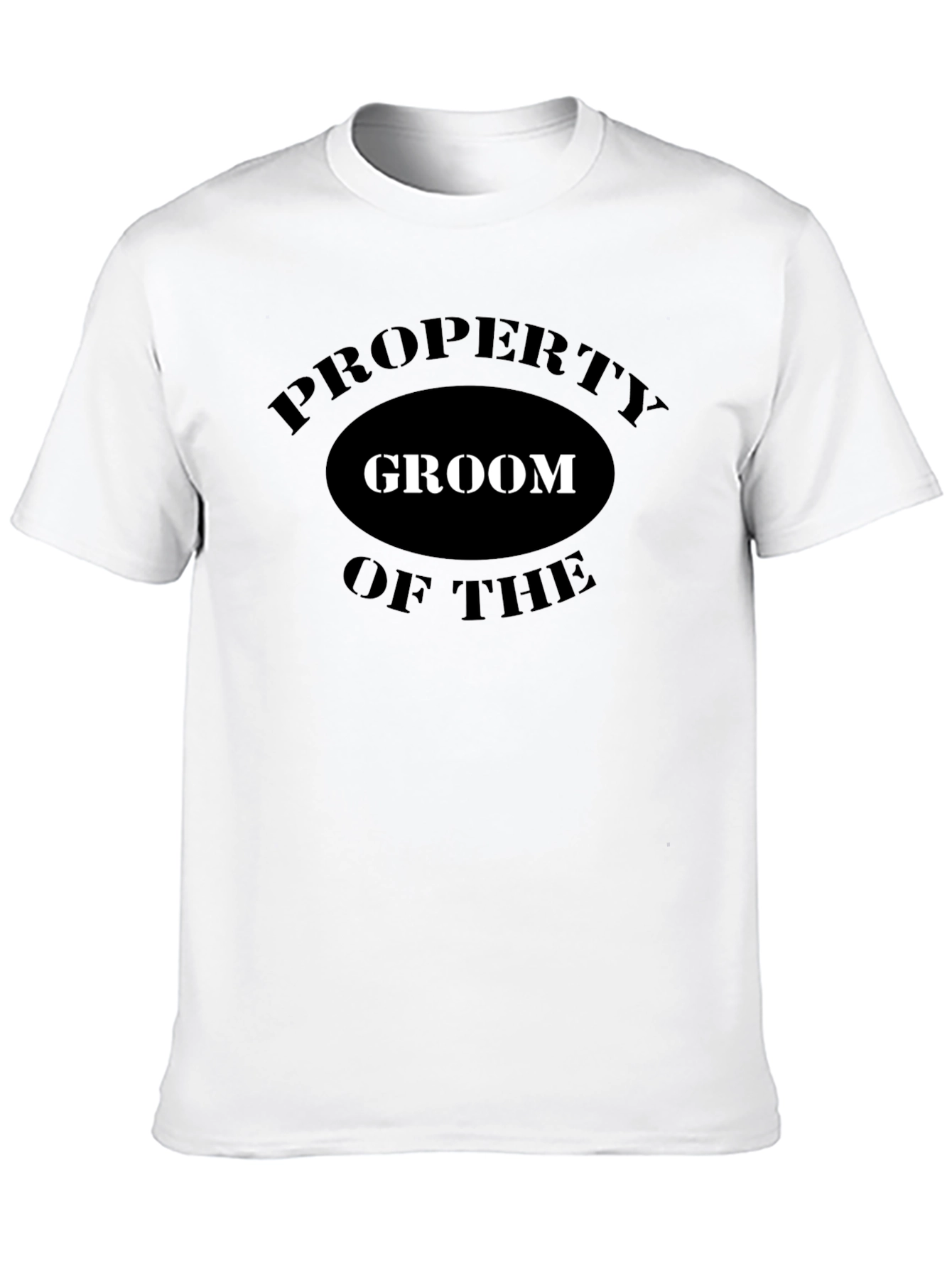 Property of the Groom T-Shirt Wedding Gift