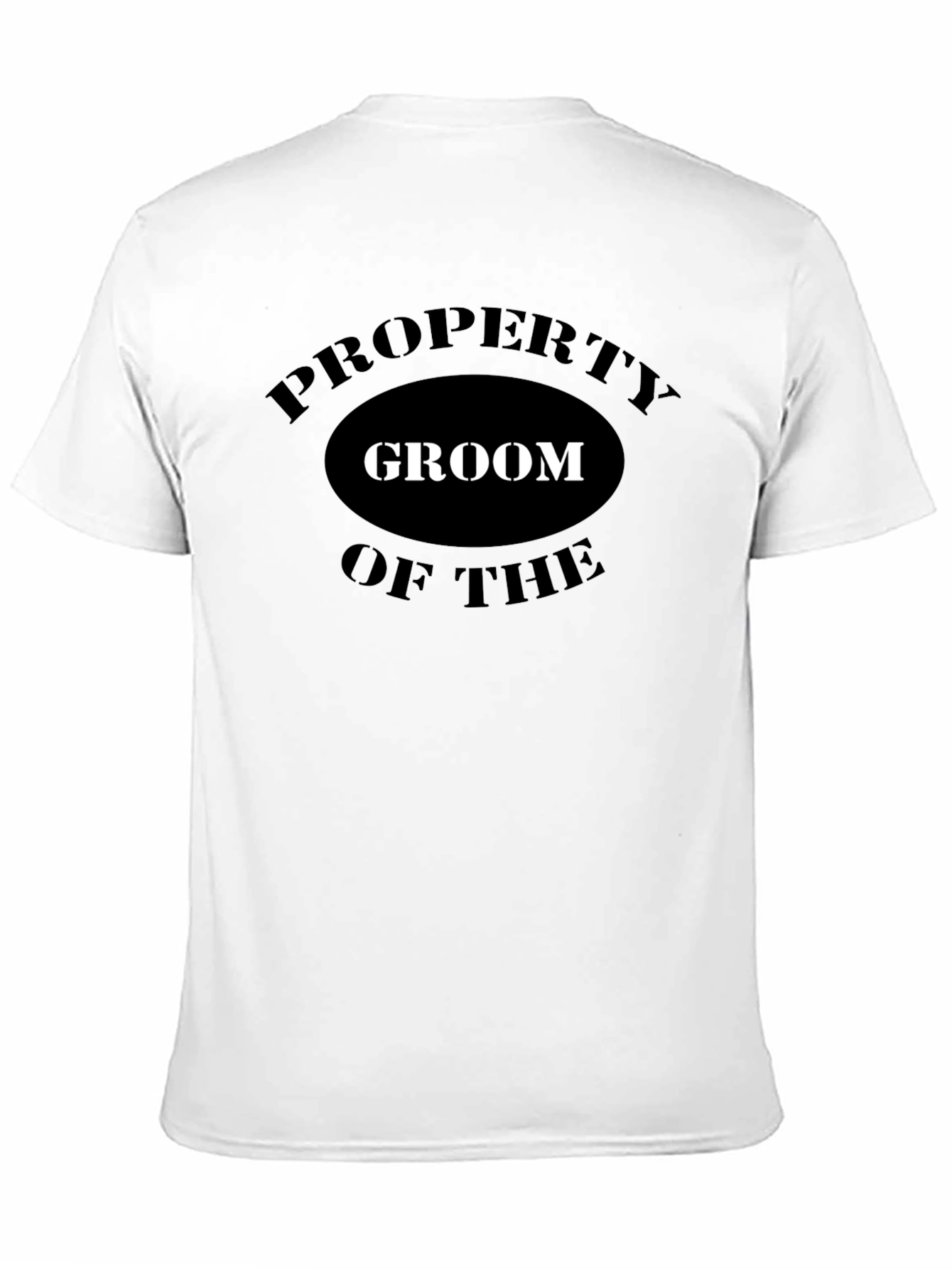 Property of the Groom T-Shirt Wedding Gift