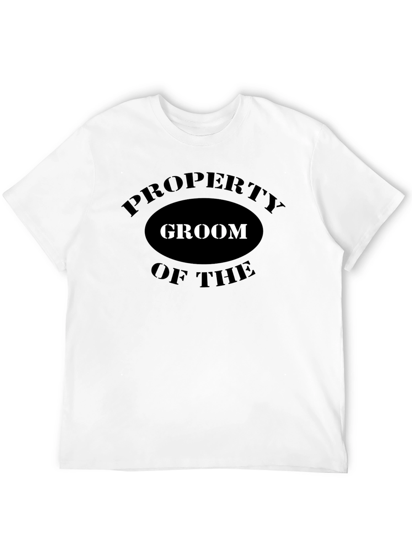 Property of the Groom T-Shirt Wedding Gift