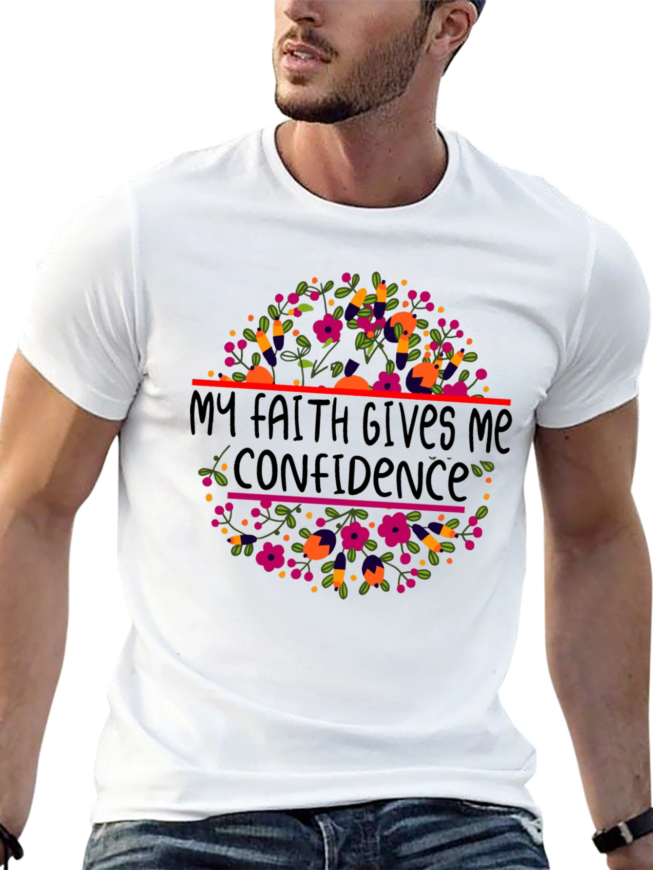 Faith Gives Confidence T-Shirt