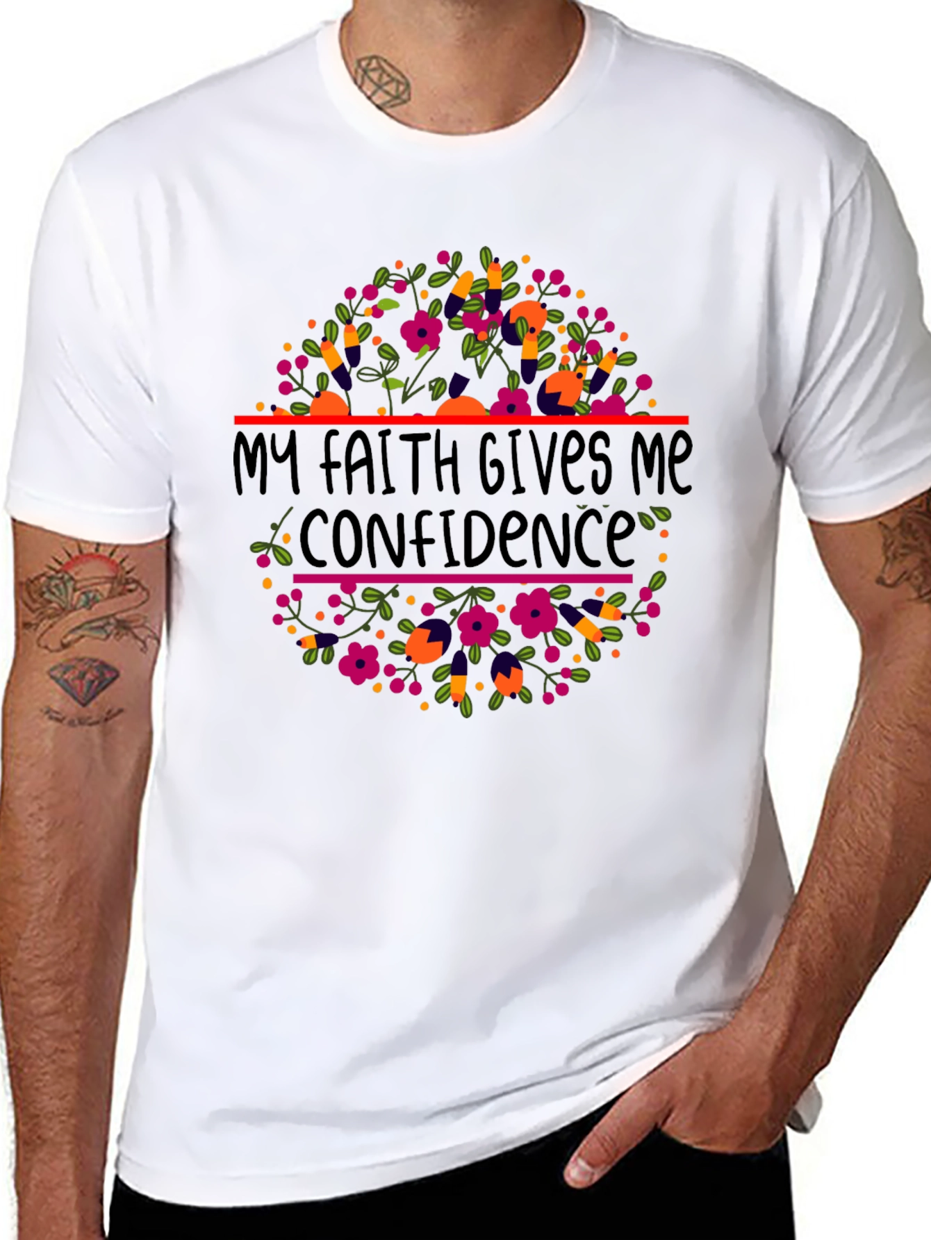 Faith Gives Confidence T-Shirt