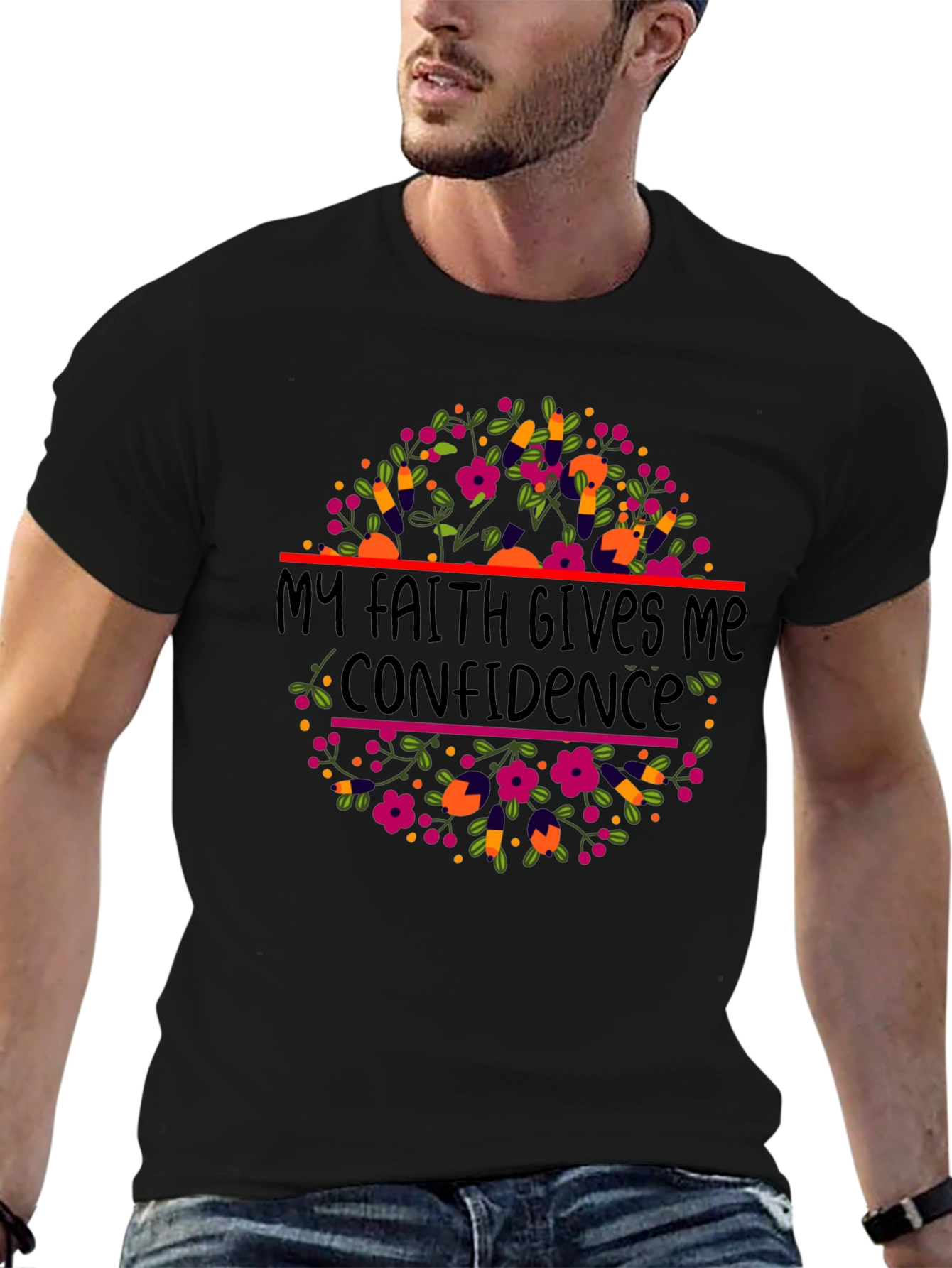 Faith Gives Confidence T-Shirt