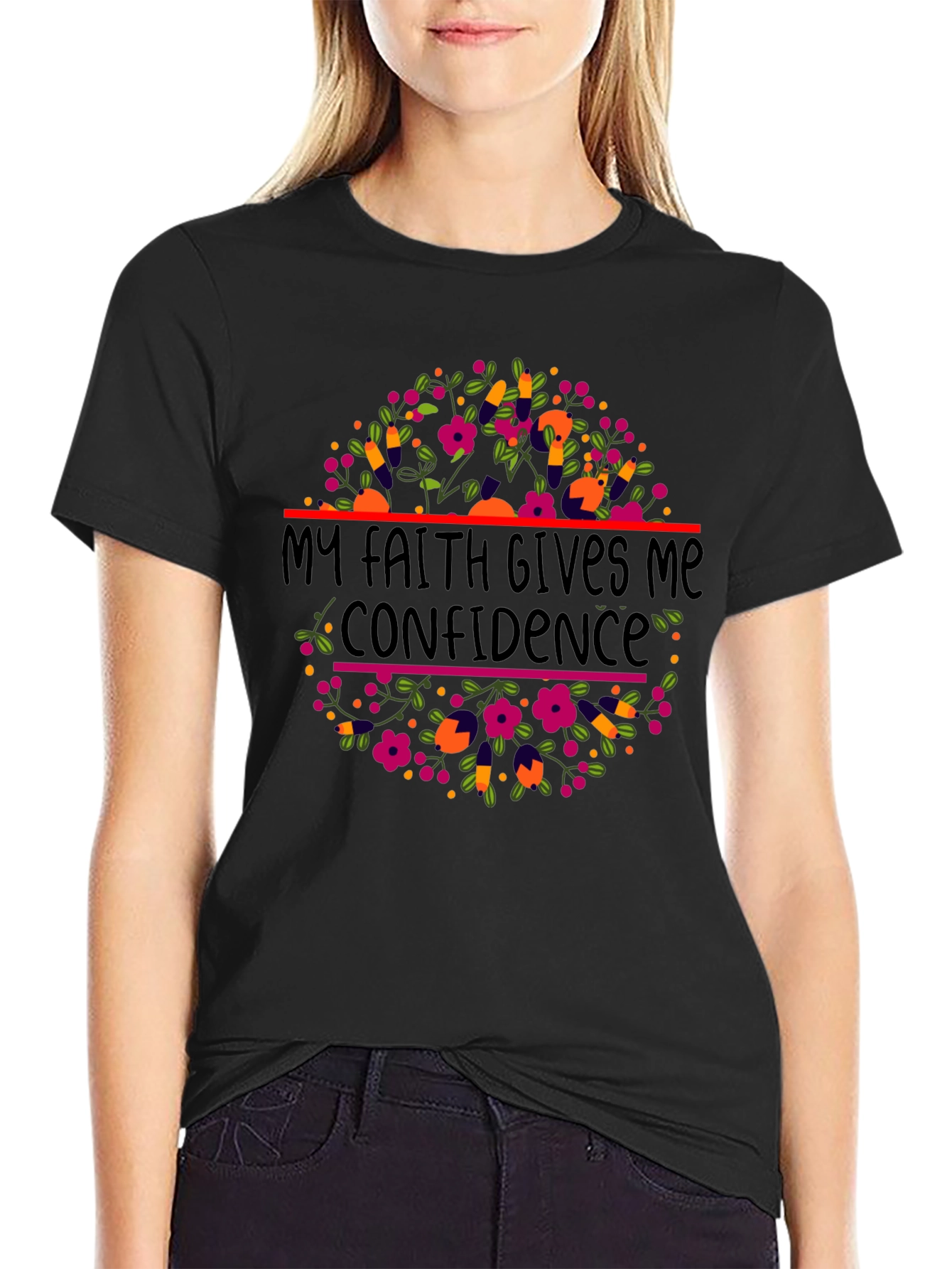 Faith Gives Confidence T-Shirt