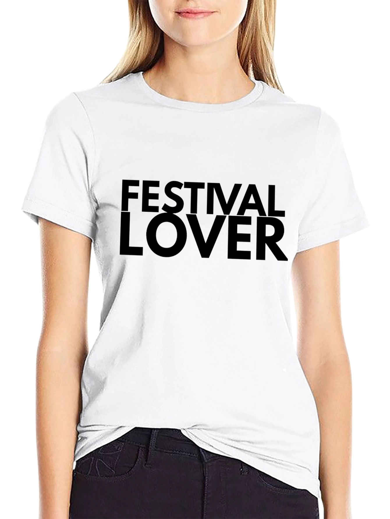 Festival Lover Black T-Shirt