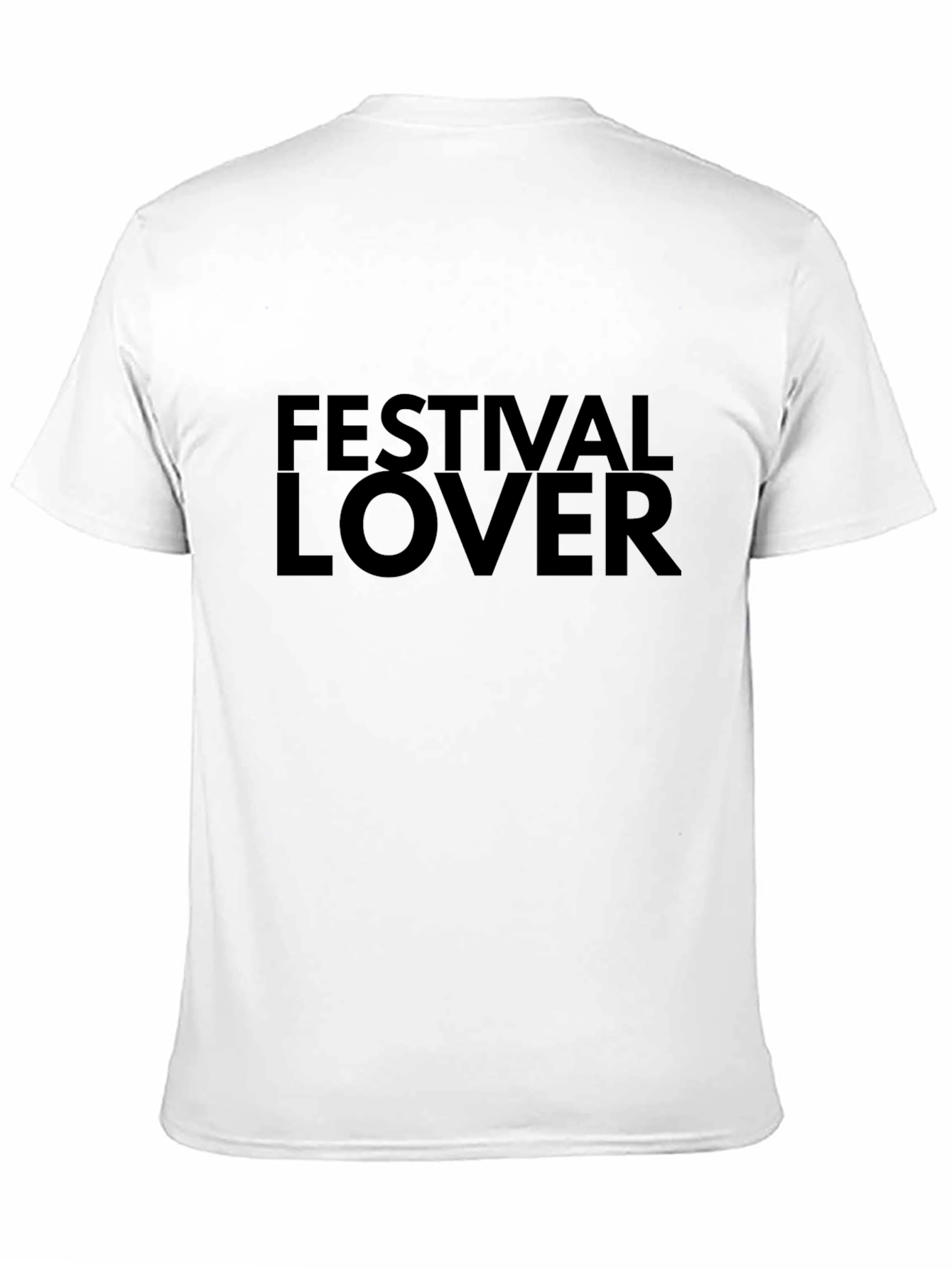 Festival Lover Black T-Shirt