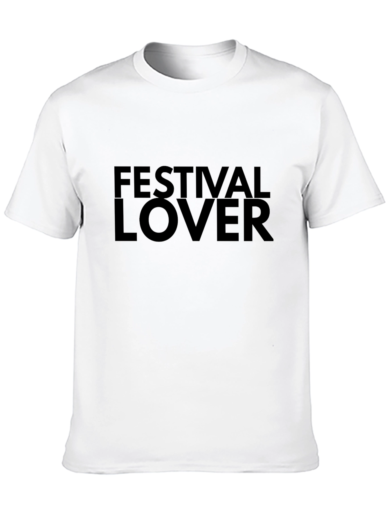 Festival Lover Black T-Shirt