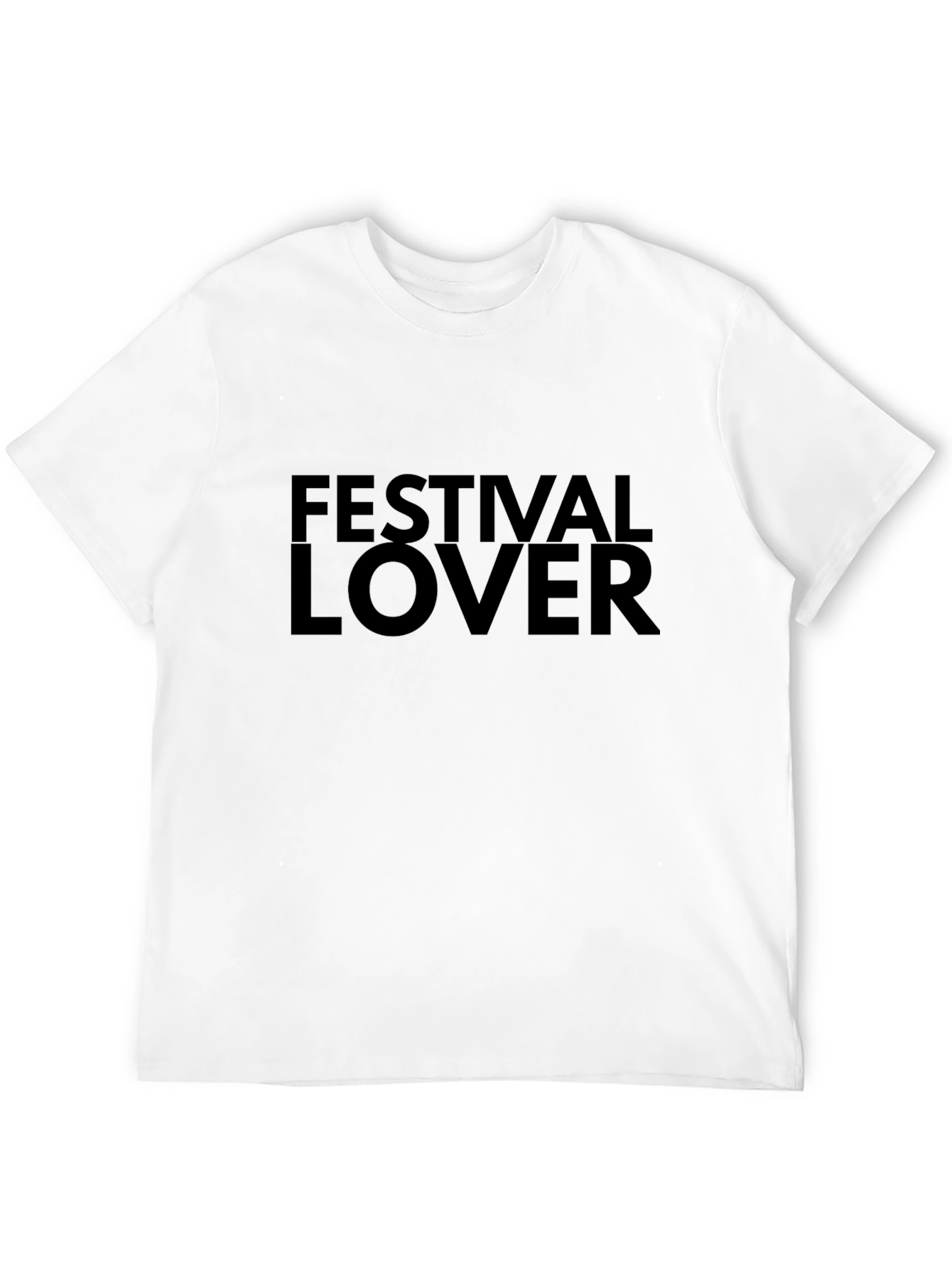 Festival Lover Black T-Shirt