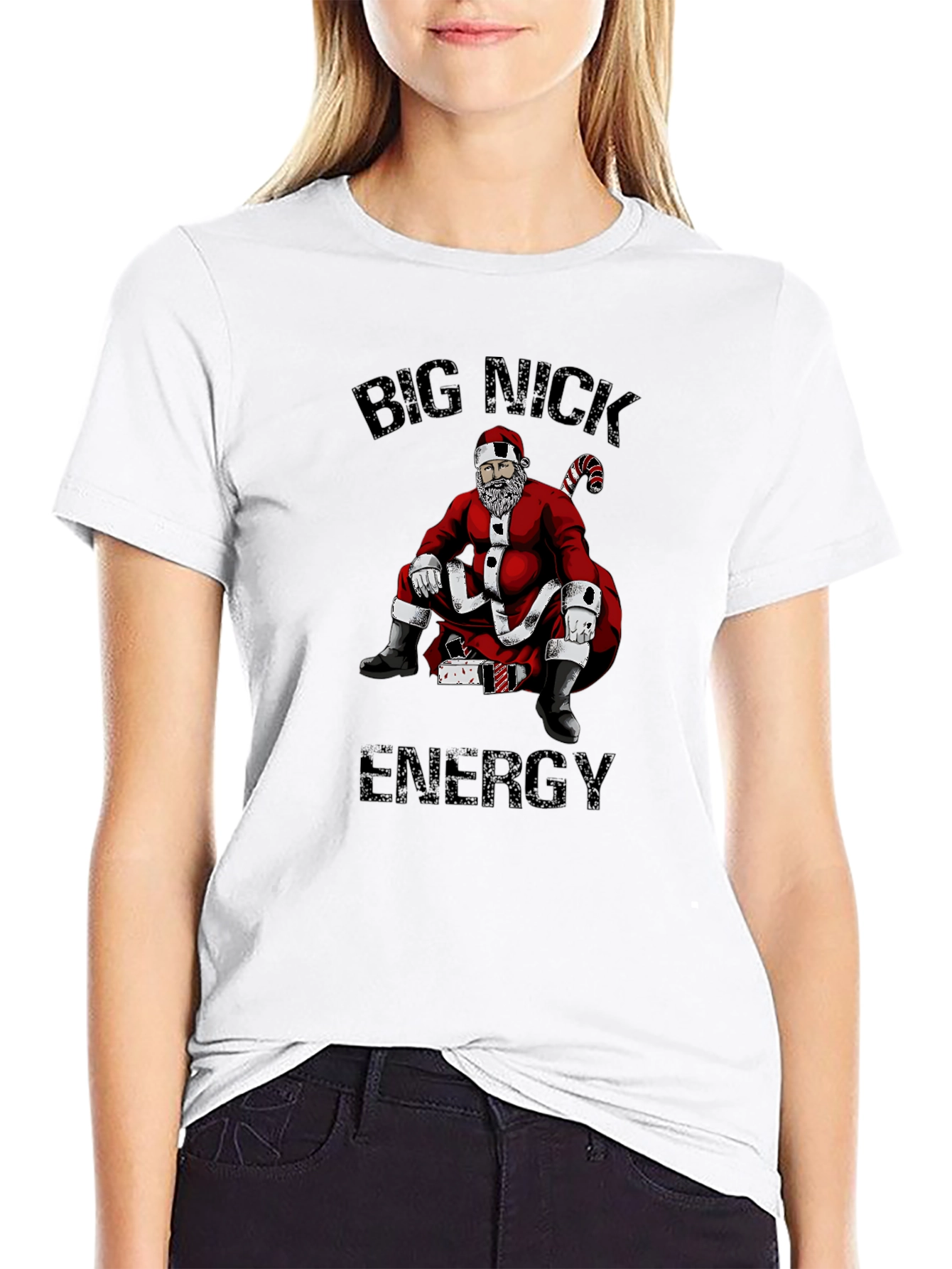 Big Nick Energy Santa Graphic Tee