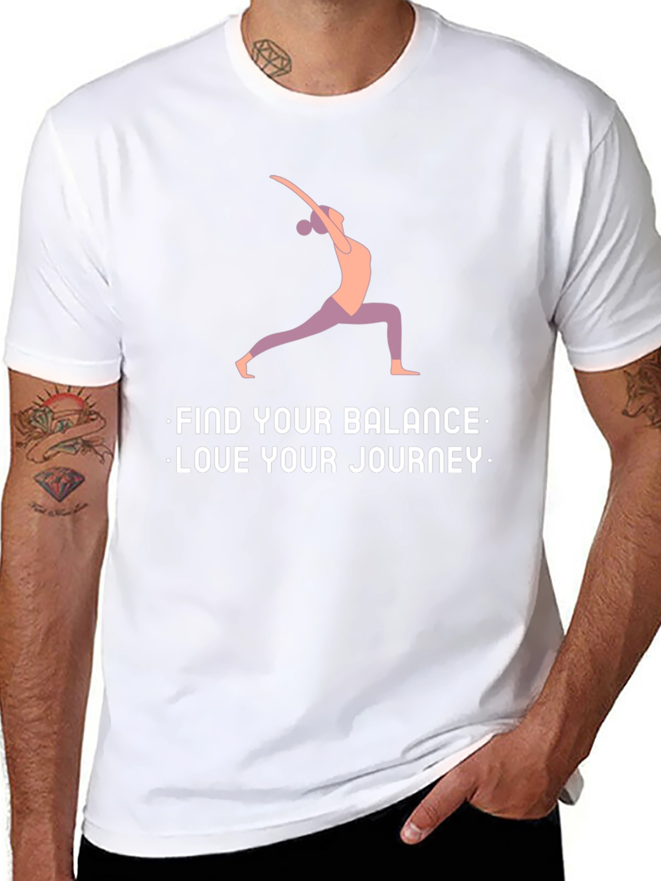 Balance Yoga T-Shirt - Find Your Balance