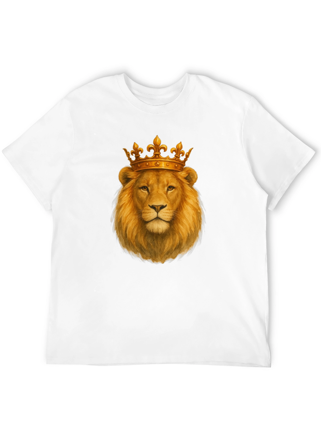Lion King Graphic Print Black T-Shirt