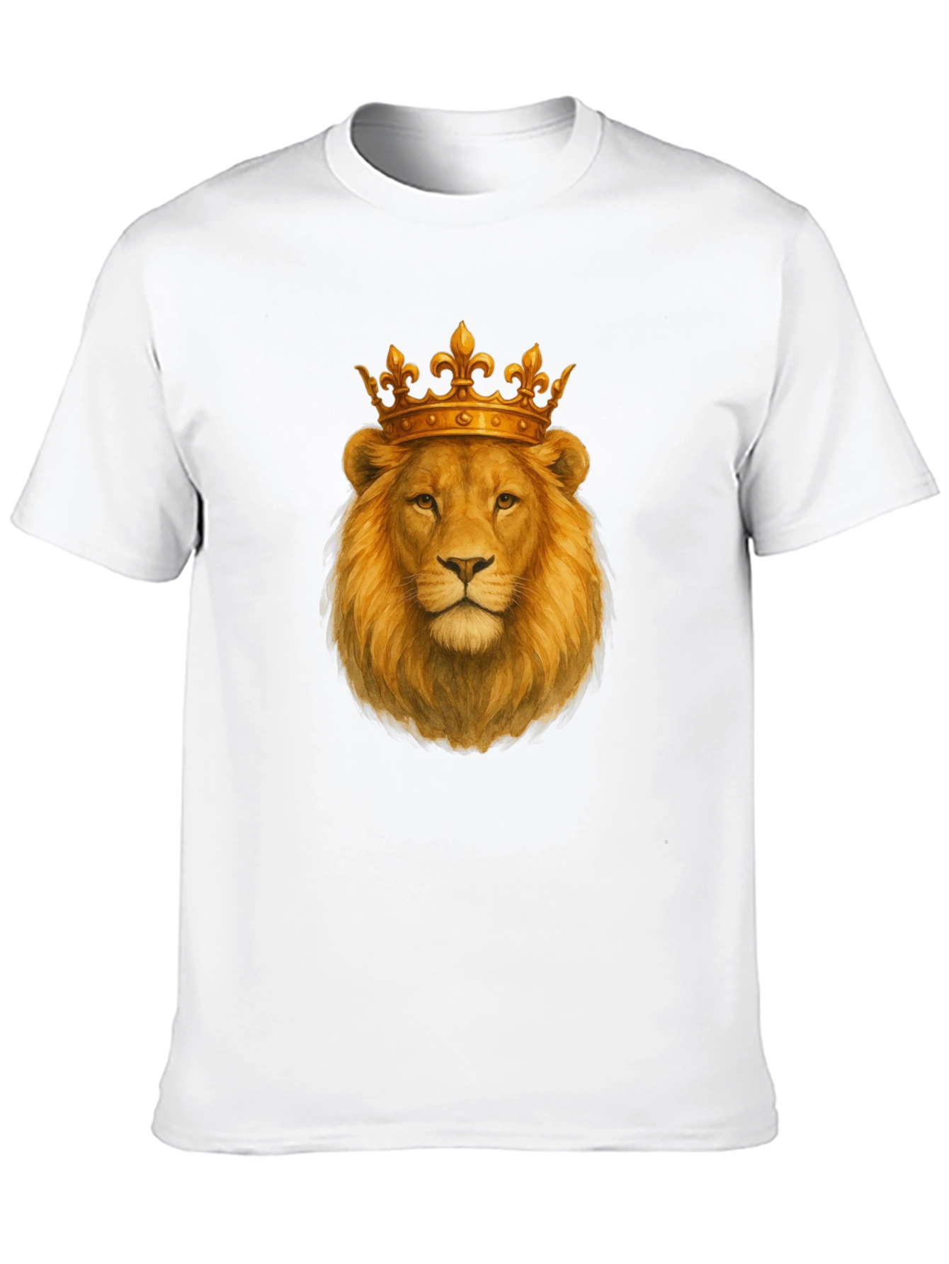Lion King Graphic Print Black T-Shirt