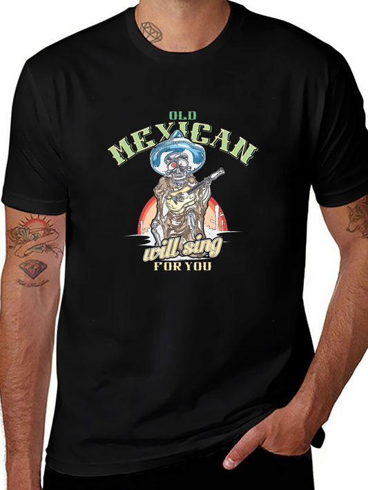 Old Mexican Will Sing For You T-Shirt