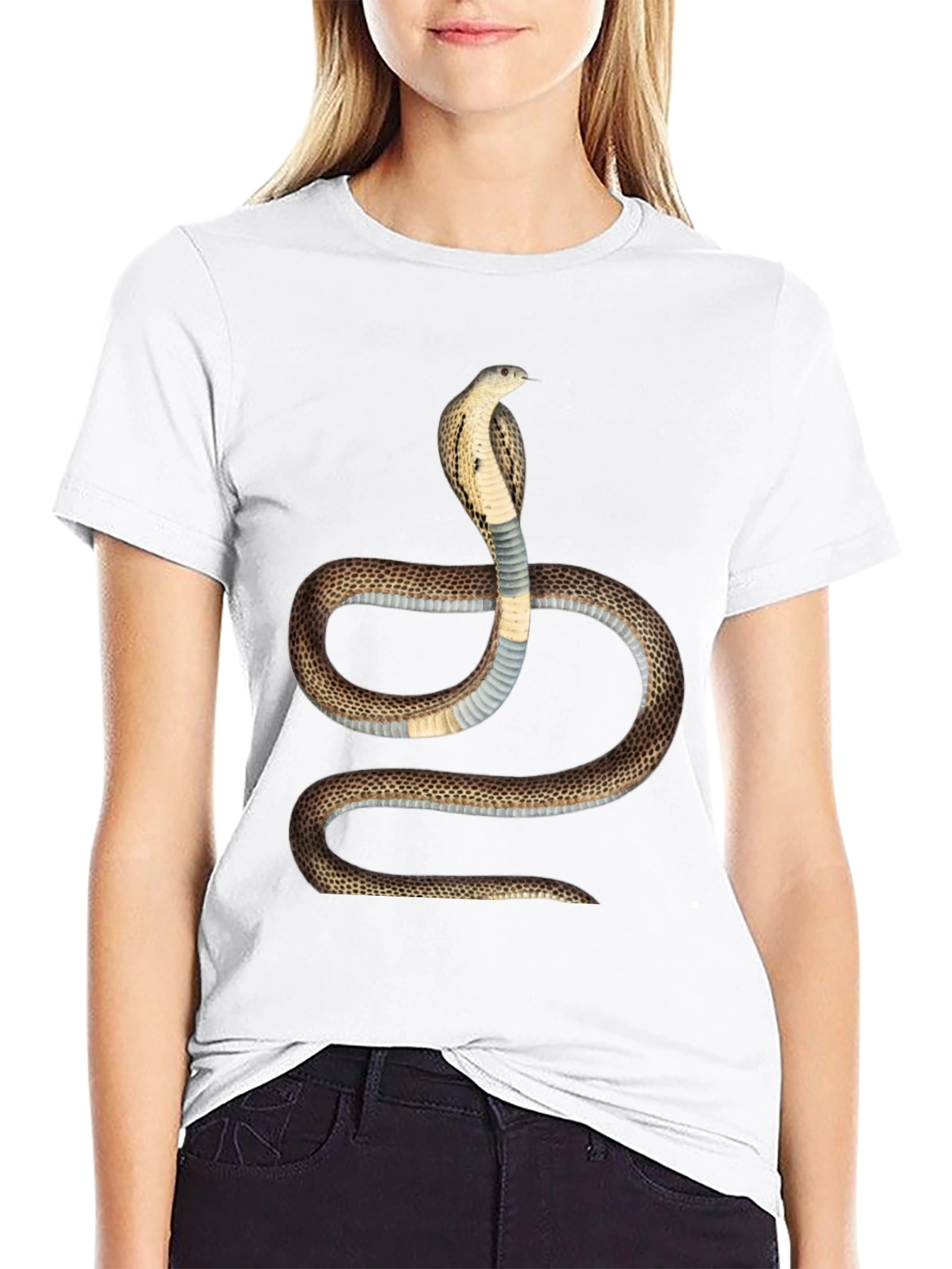 Cobra Graphic T-Shirt - Bold Snake Design