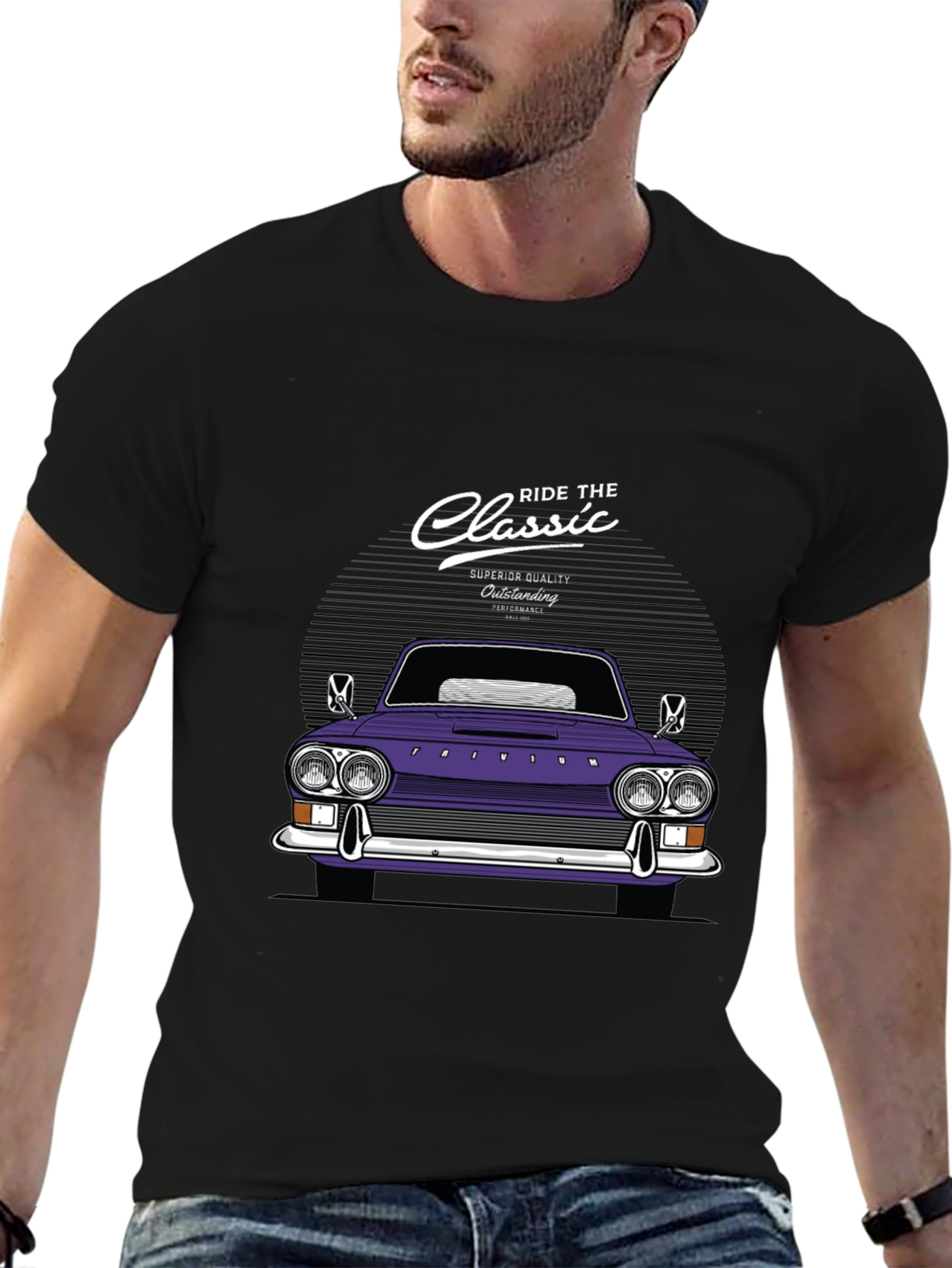 Ride the Classic T-Shirt - Car Graphic Tee