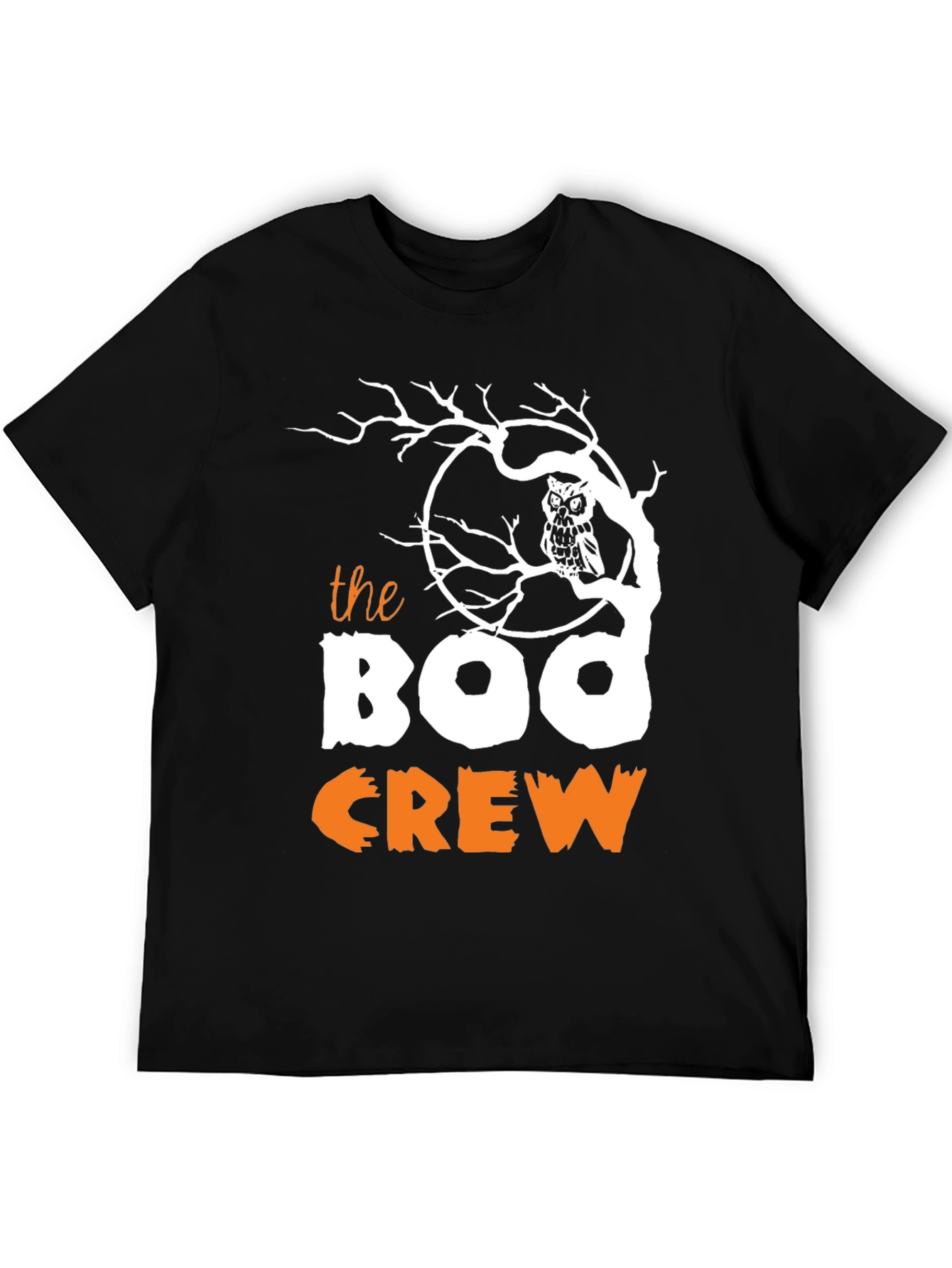 Boo Crew Halloween Graphic T-Shirt