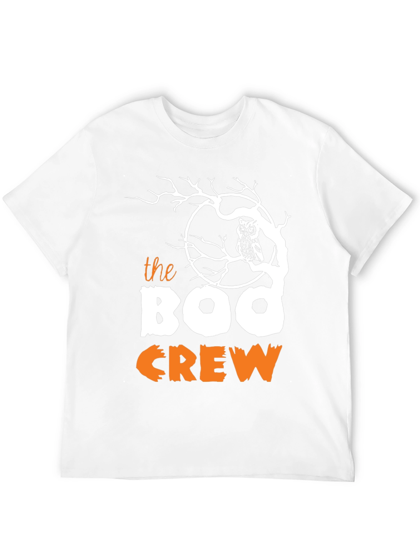 Boo Crew Halloween Graphic T-Shirt