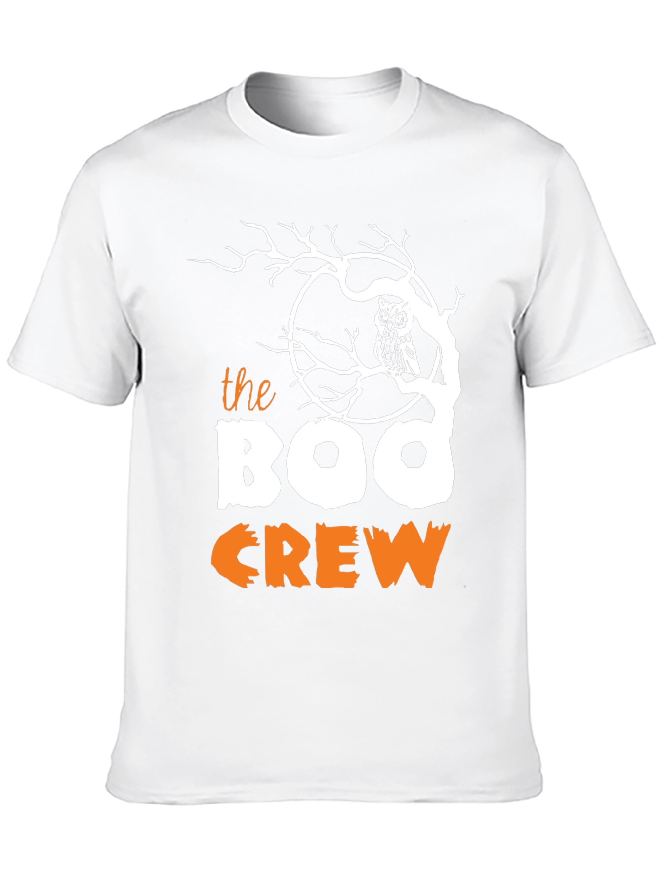 Boo Crew Halloween Graphic T-Shirt