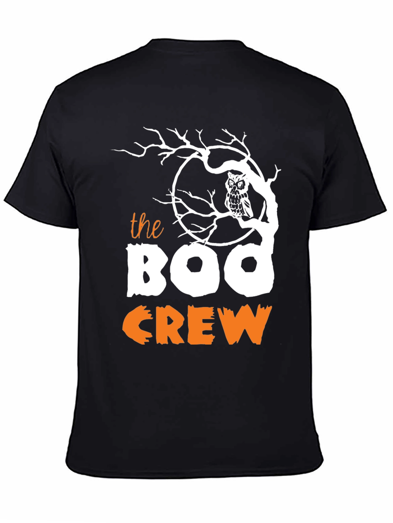 Boo Crew Halloween Graphic T-Shirt