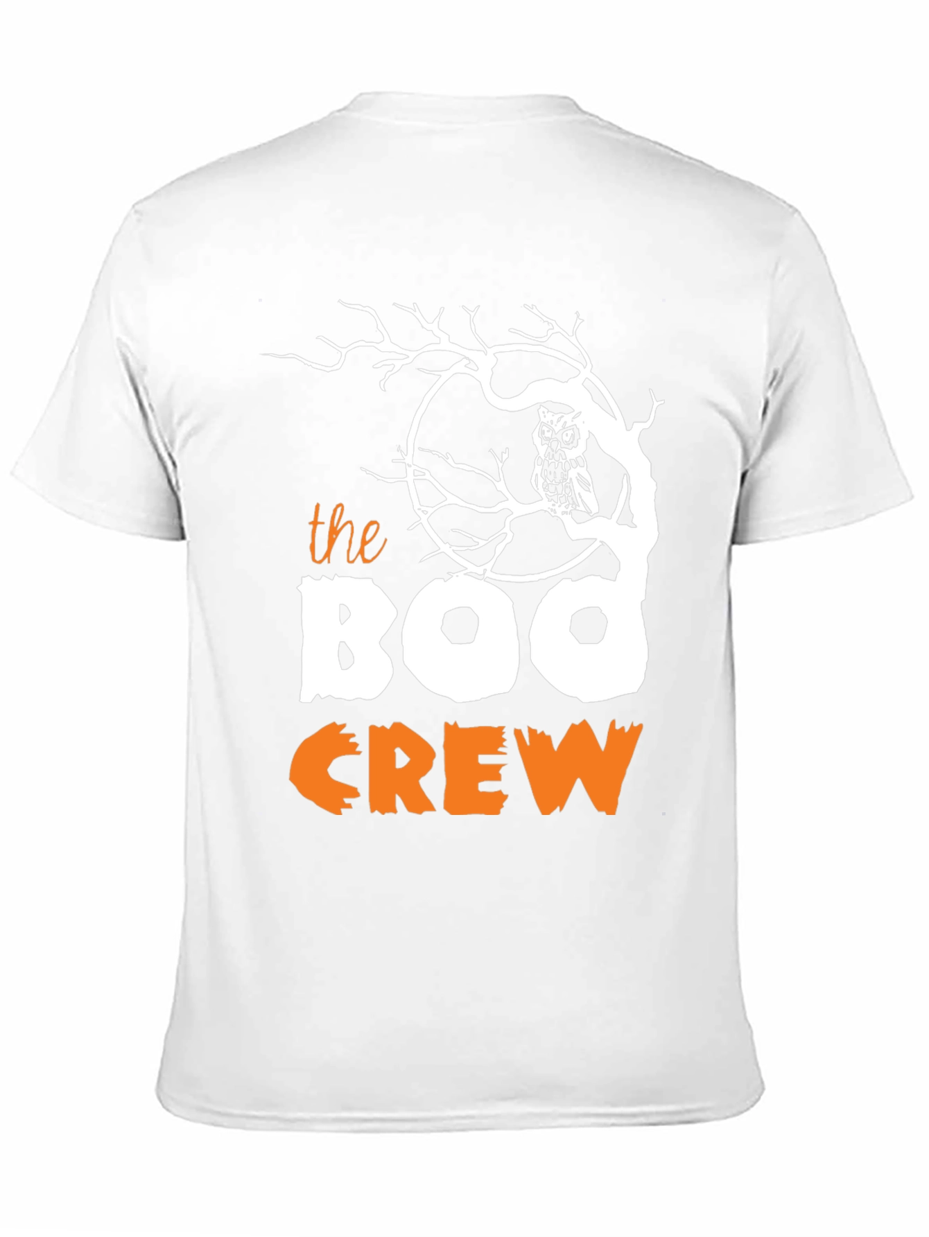 Boo Crew Halloween Graphic T-Shirt
