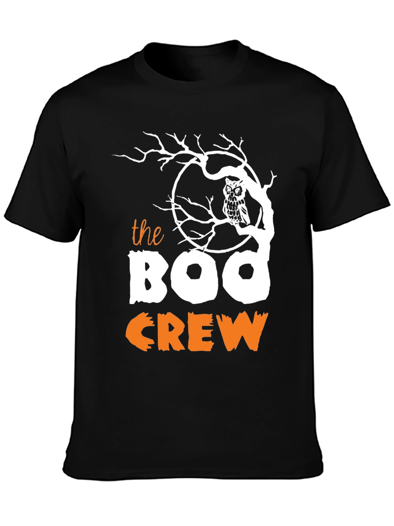 Boo Crew Halloween Graphic T-Shirt