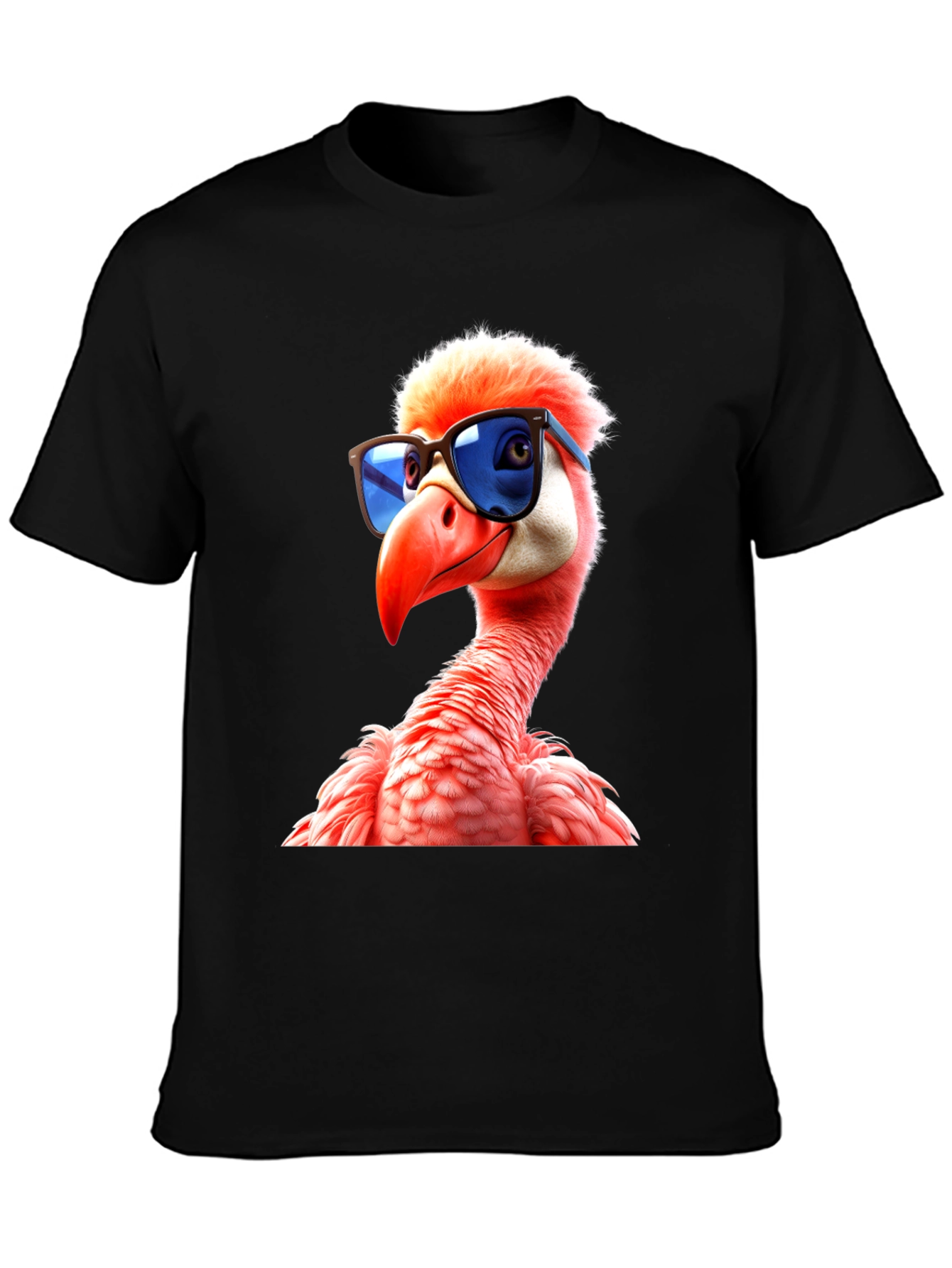 Cool Flamingo T-Shirt - Unique Graphic Tee