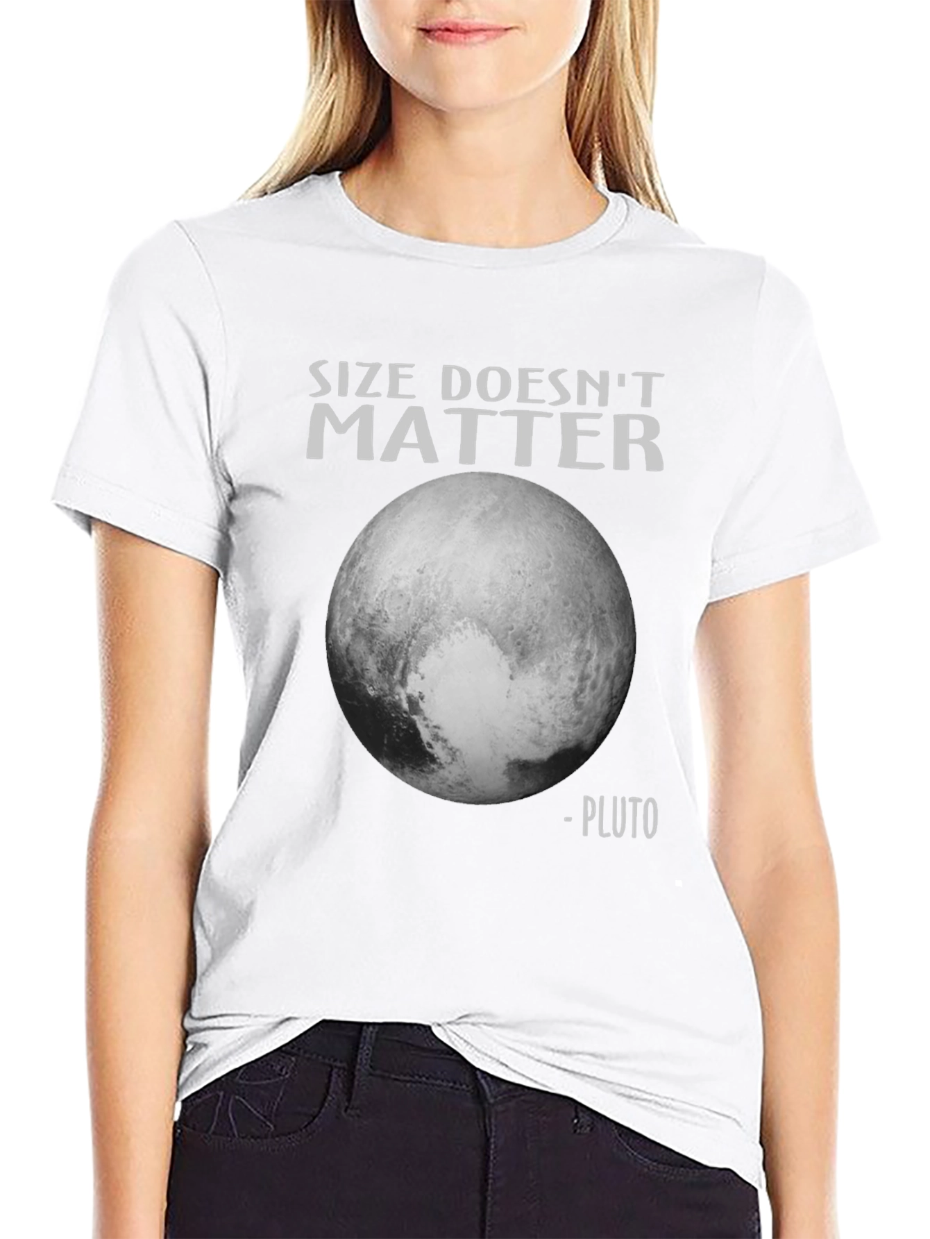 Size Doesnt Matter Pluto T-Shirt