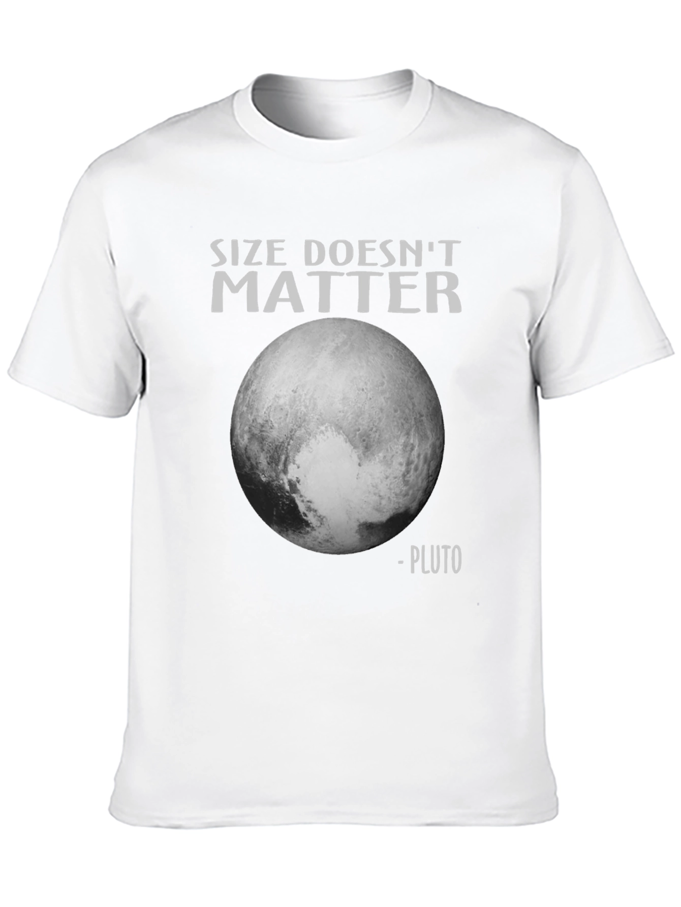 Size Doesnt Matter Pluto T-Shirt