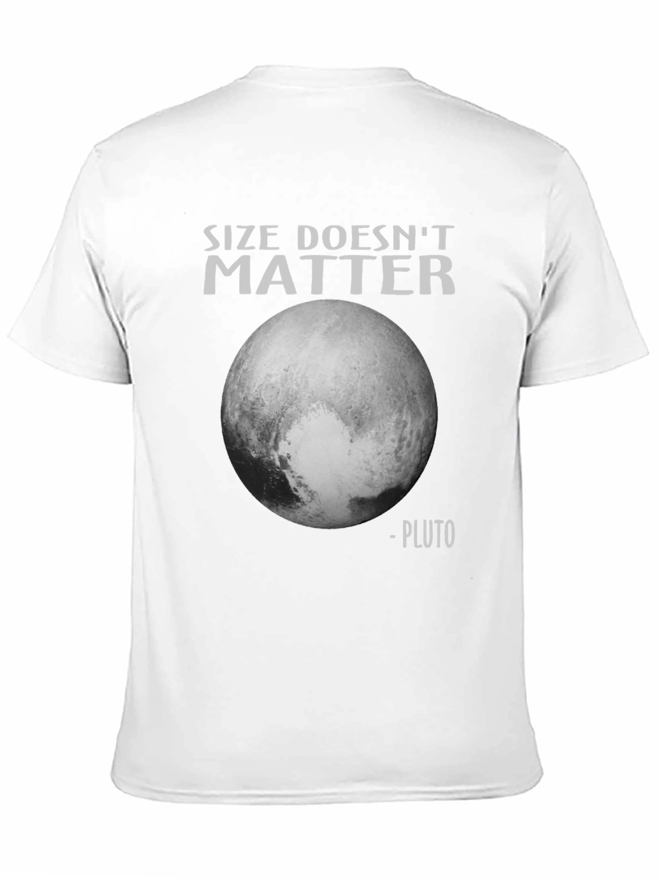 Size Doesnt Matter Pluto T-Shirt