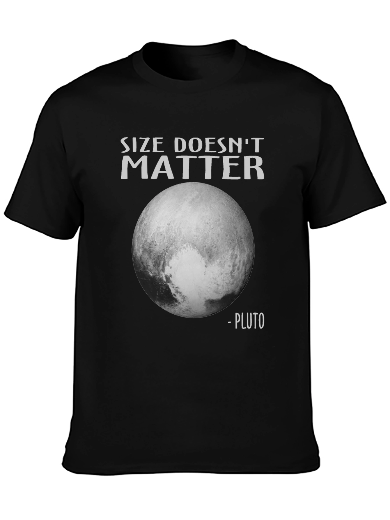 Size Doesnt Matter Pluto T-Shirt