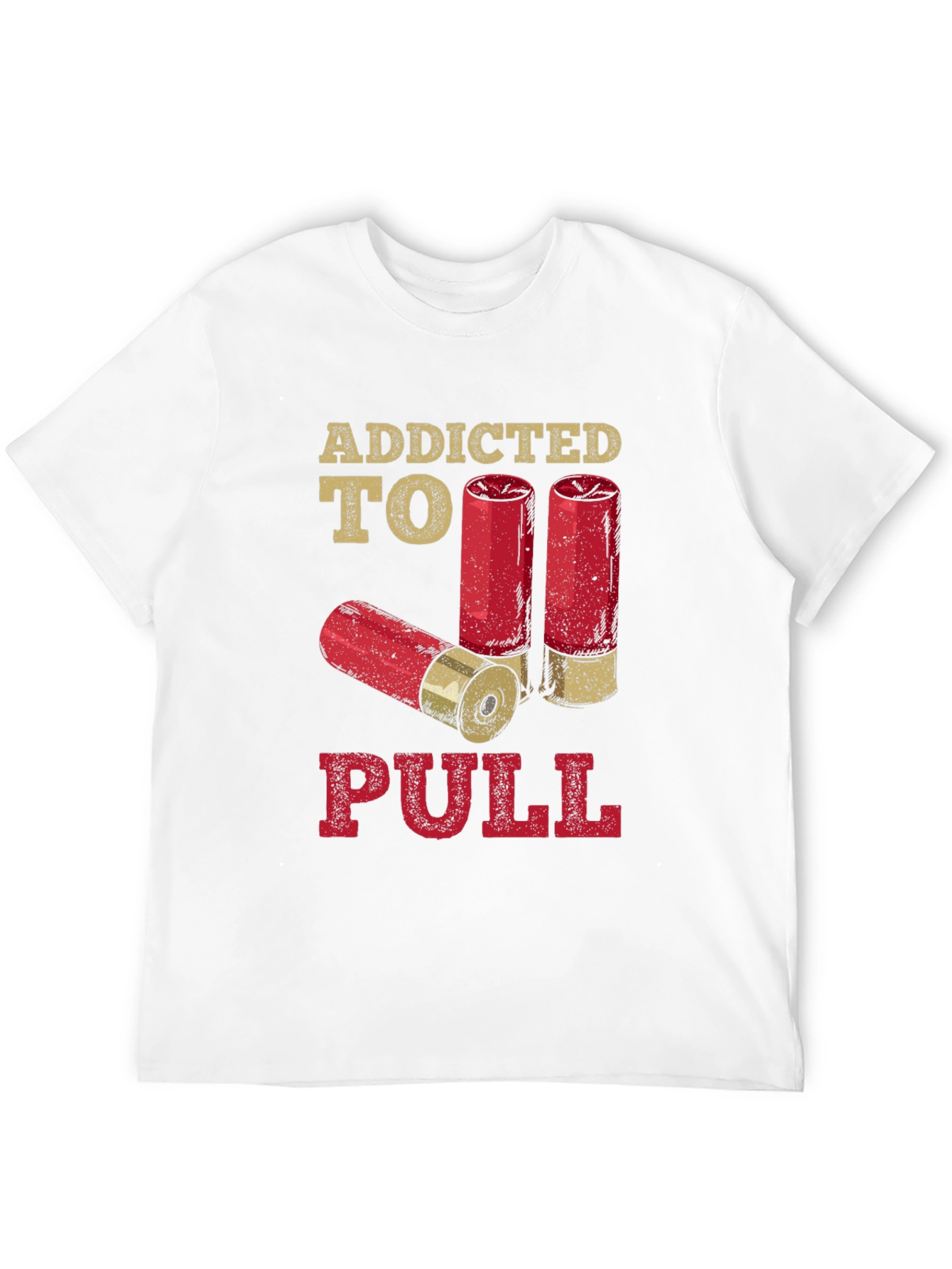 Addicted to Pull T-Shirt - Clay Target Shooting Apparel