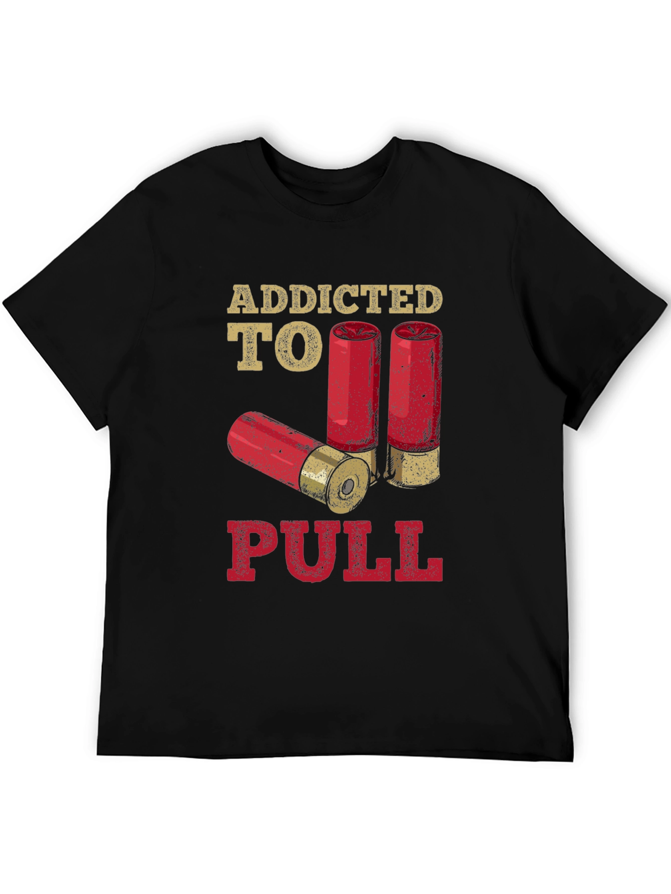 Addicted to Pull T-Shirt - Clay Target Shooting Apparel