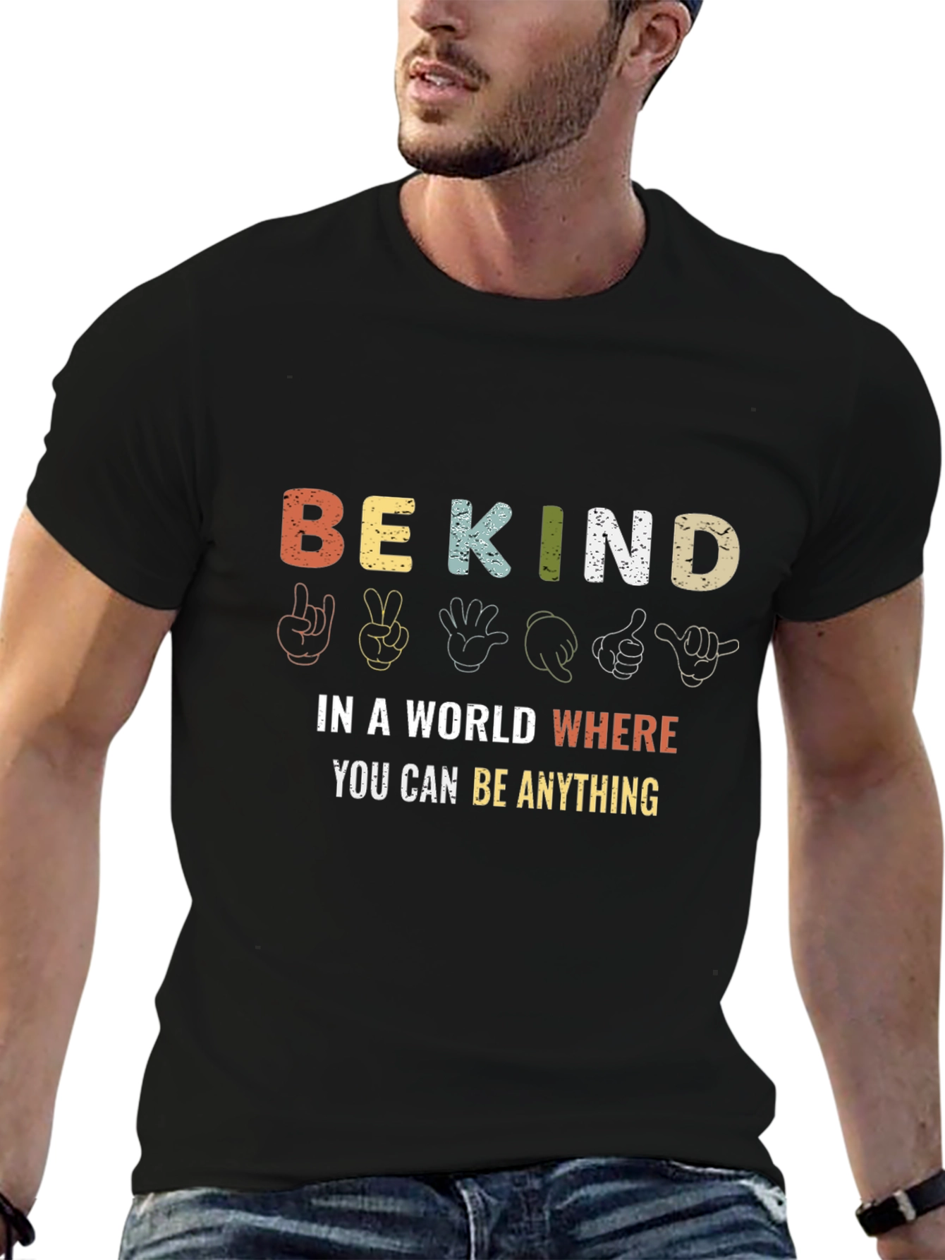 Be Kind ASL Graphic Tee