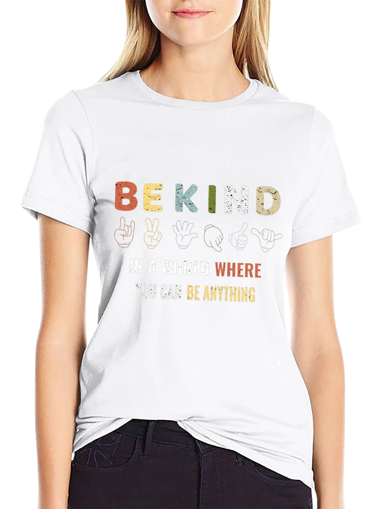 Be Kind ASL Graphic Tee