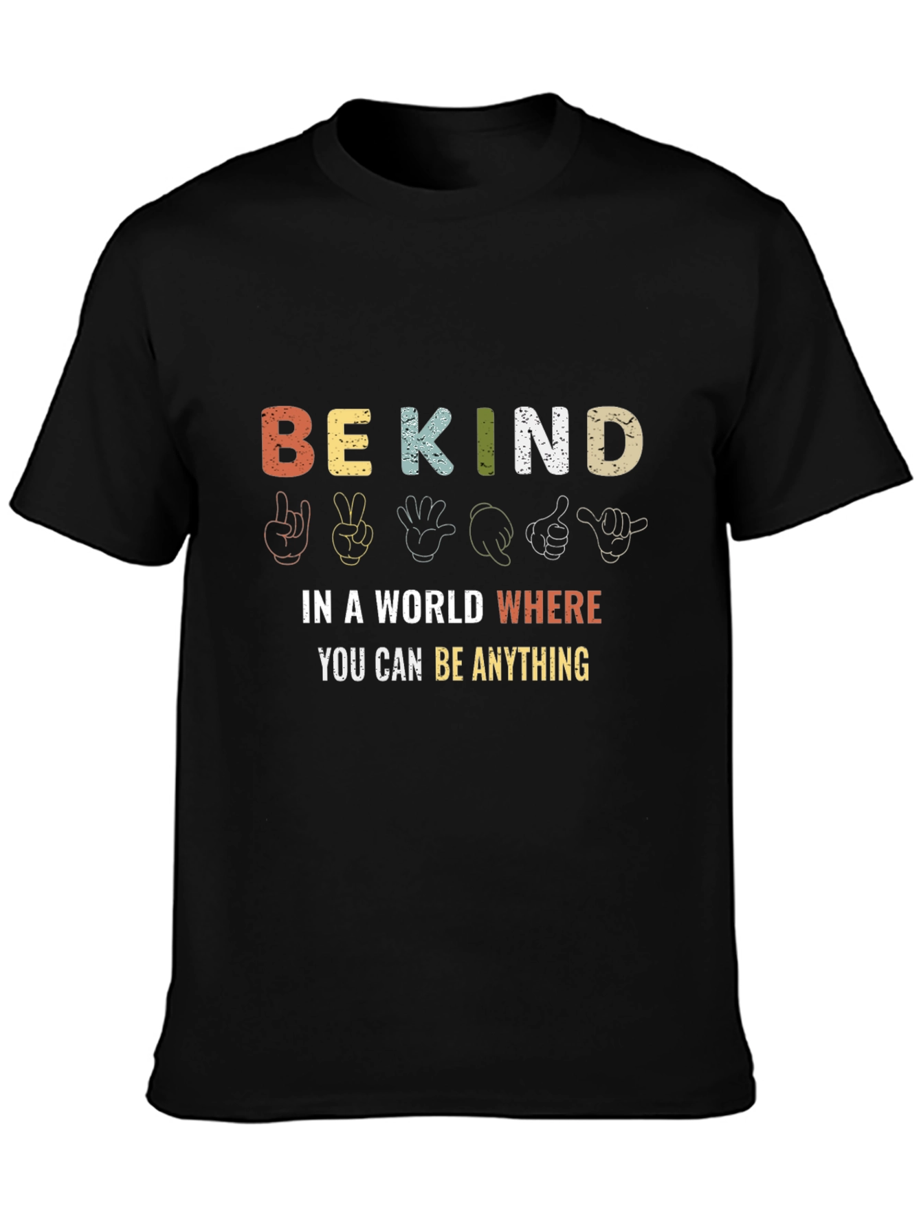 Be Kind ASL Graphic Tee