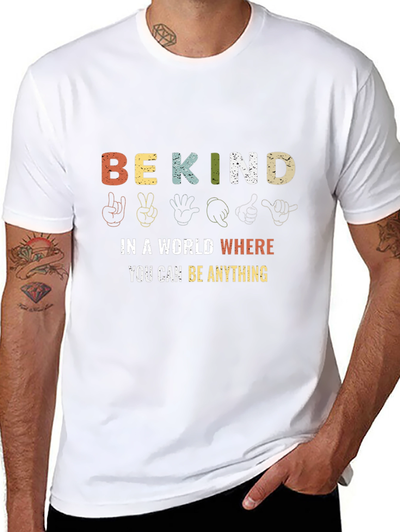 Be Kind ASL Graphic Tee