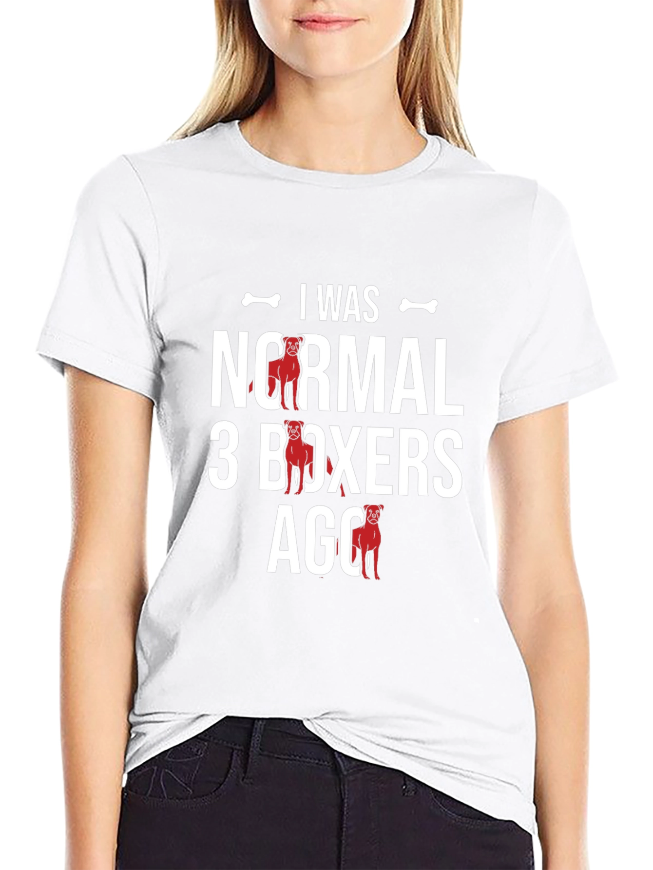 I Was Normal 3 Boxers Ago Graphic T-Shirt
