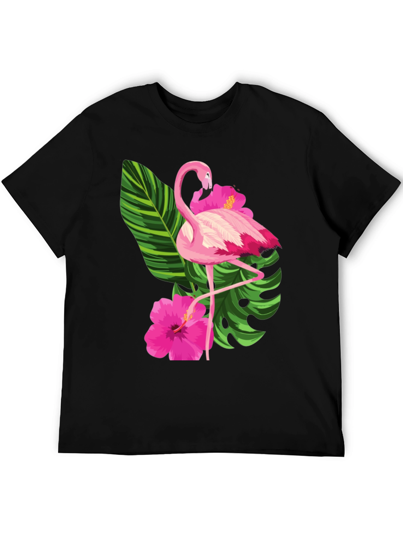 Tropical Flamingo Graphic Tee