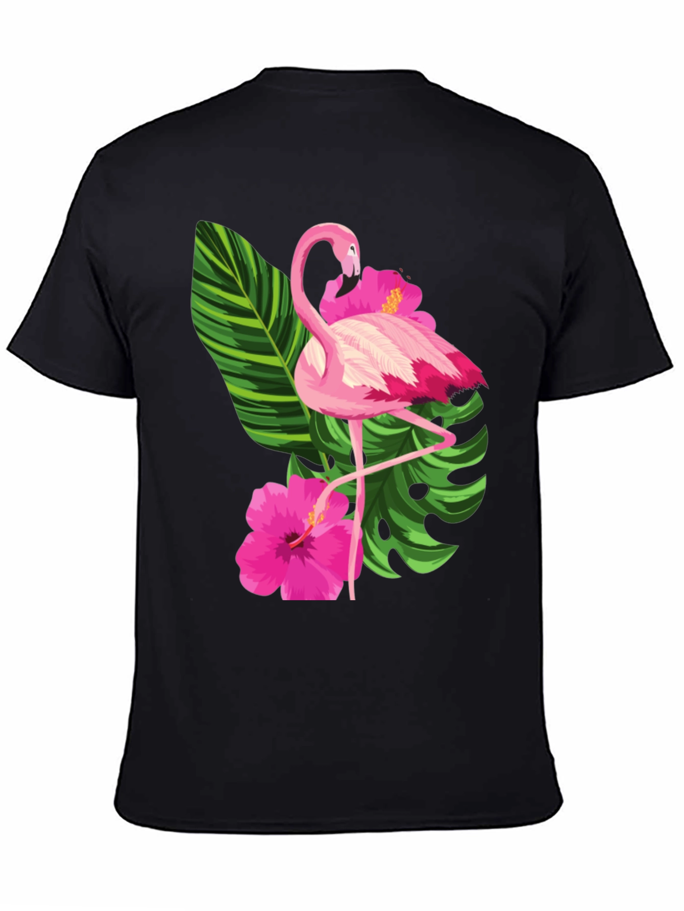 Tropical Flamingo Graphic Tee