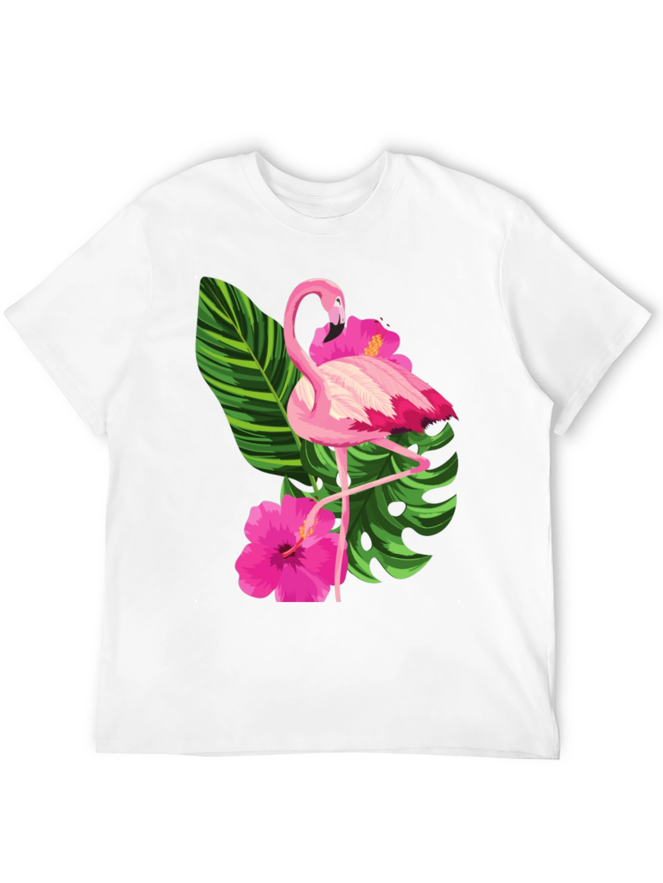 Tropical Flamingo Graphic Tee