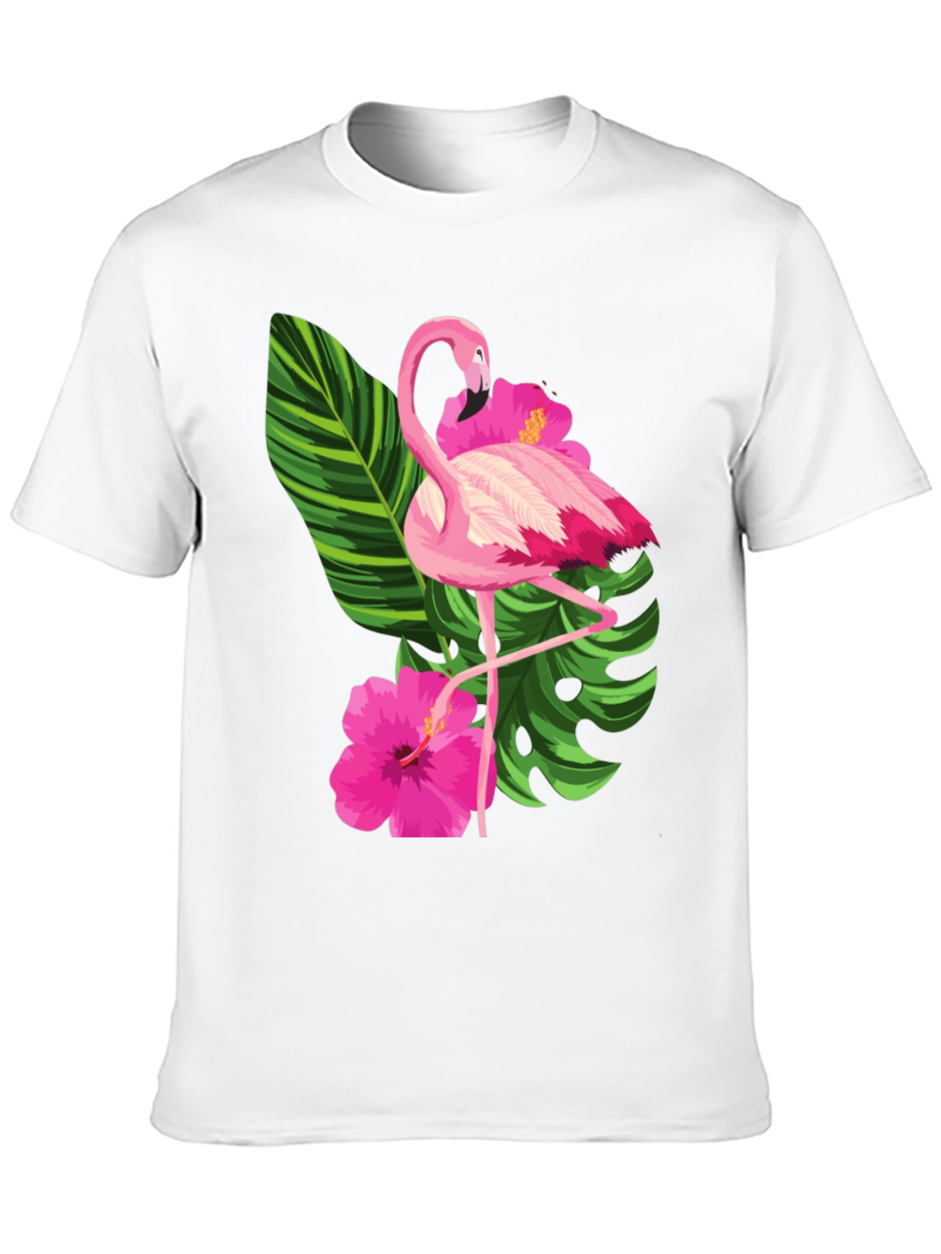 Tropical Flamingo Graphic Tee