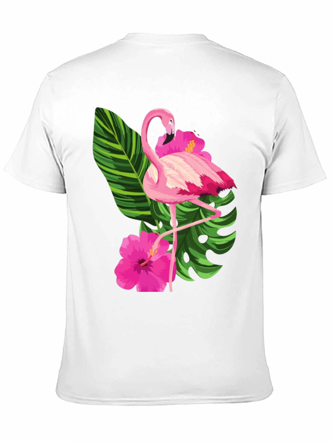 Tropical Flamingo Graphic Tee