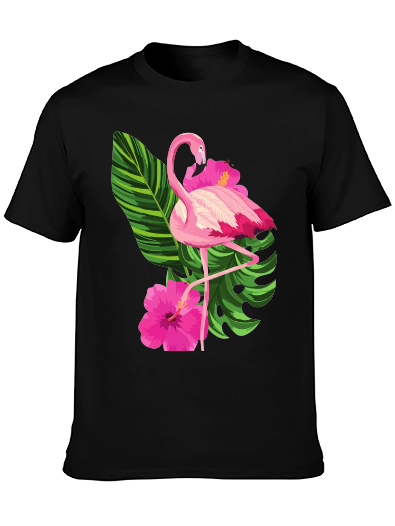 Tropical Flamingo Graphic Tee