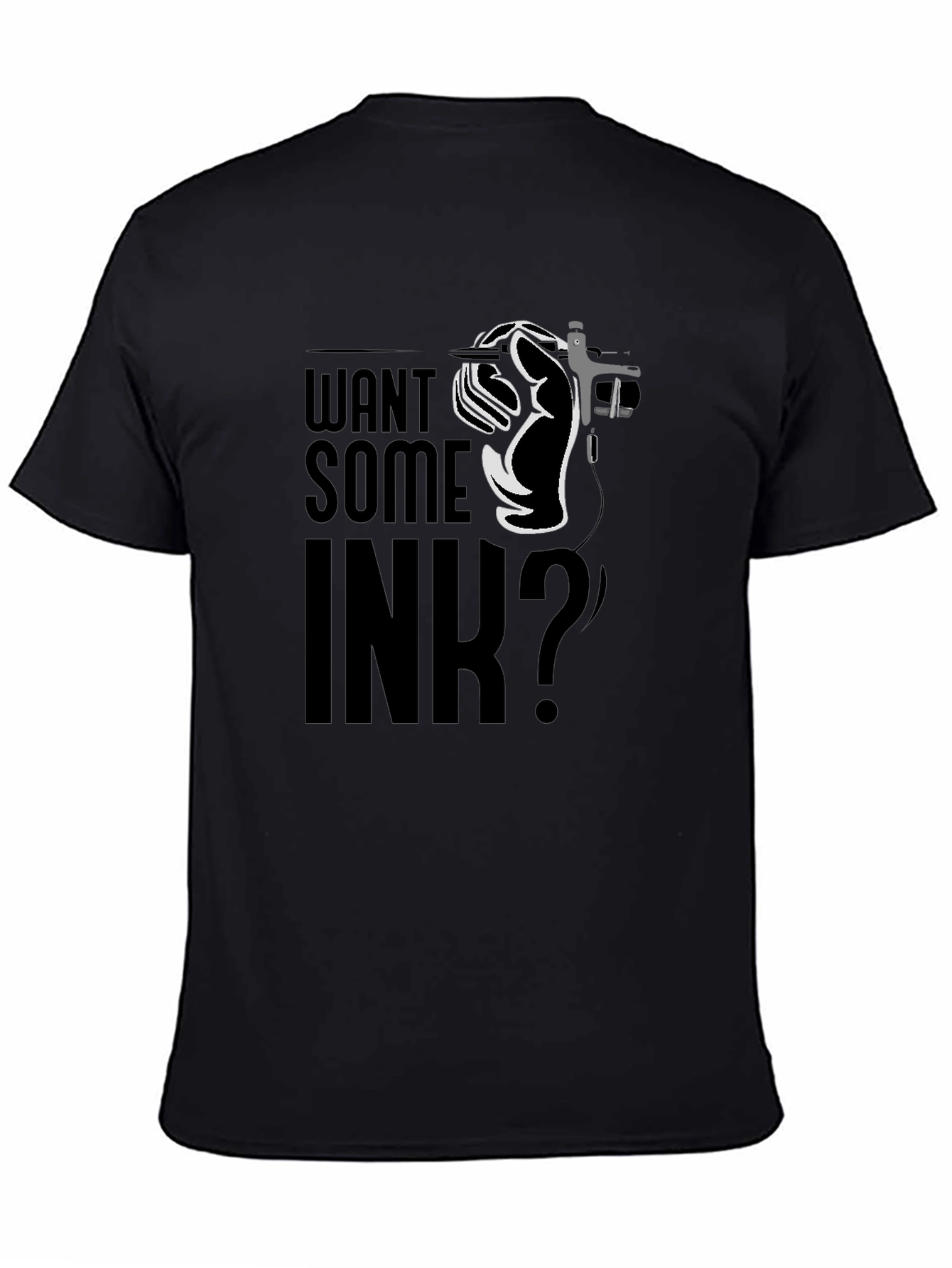 Want Some Ink? Graphic T-Shirt - Tattoo Lover Apparel
