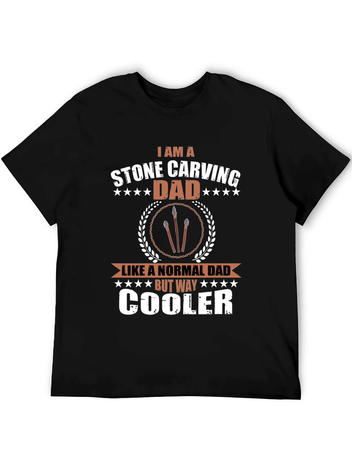 Stone Carving Dad T-Shirt