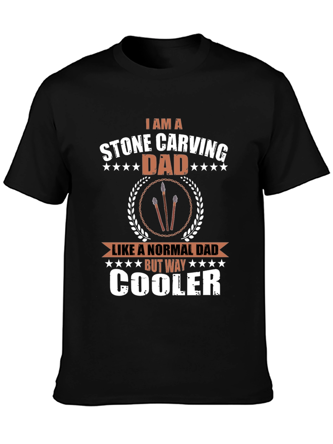 Stone Carving Dad T-Shirt