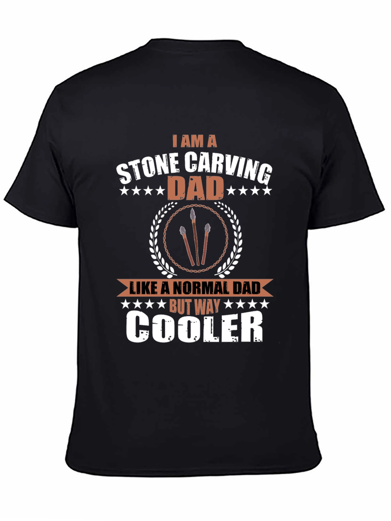 Stone Carving Dad T-Shirt