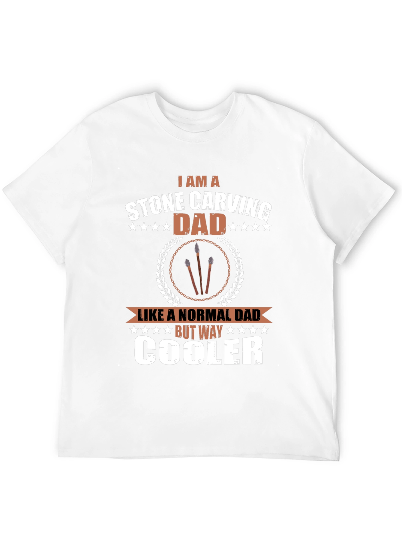 Stone Carving Dad T-Shirt