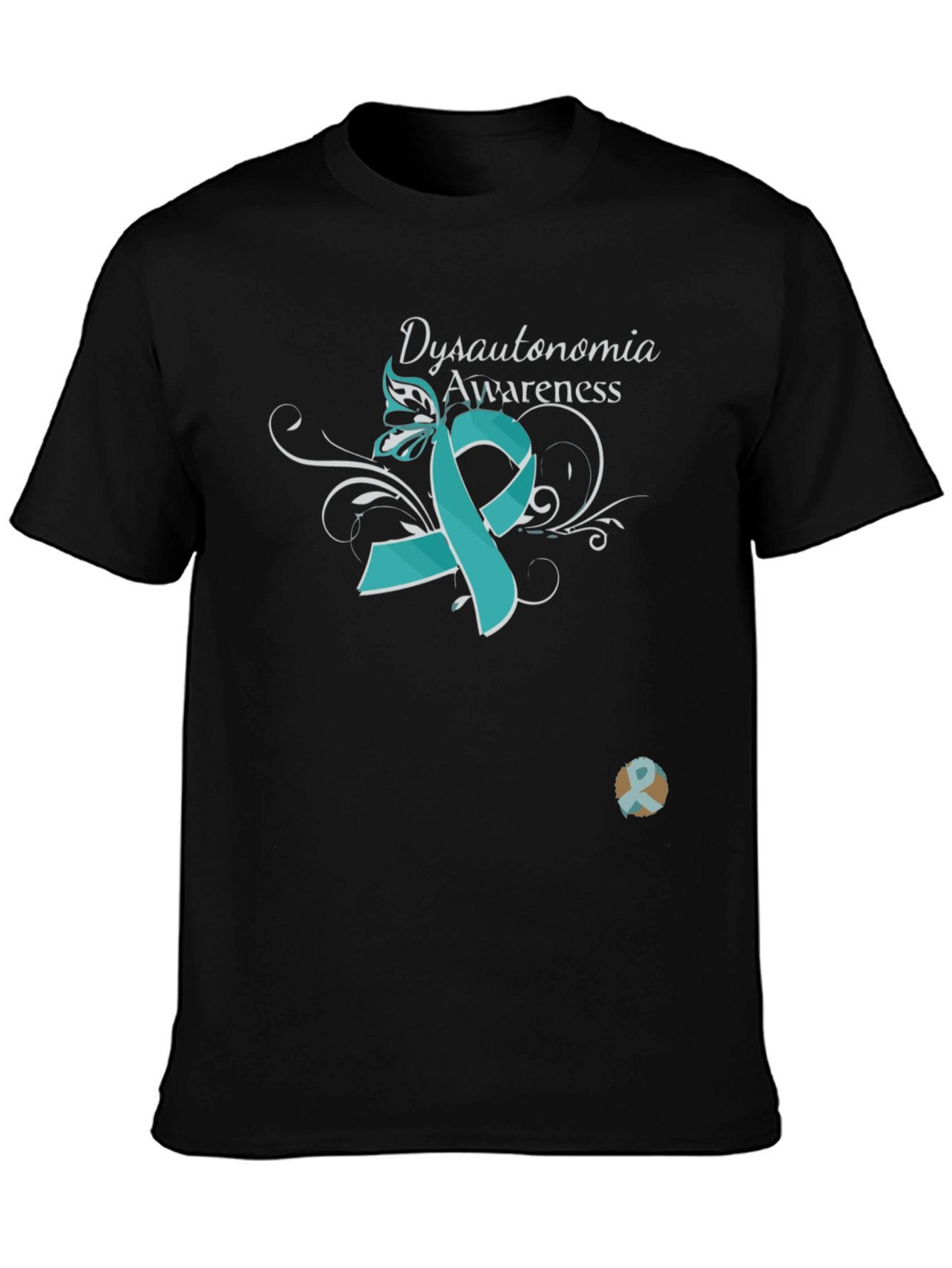 Dysautonomia Awareness Ribbon T-Shirt - Support & Style